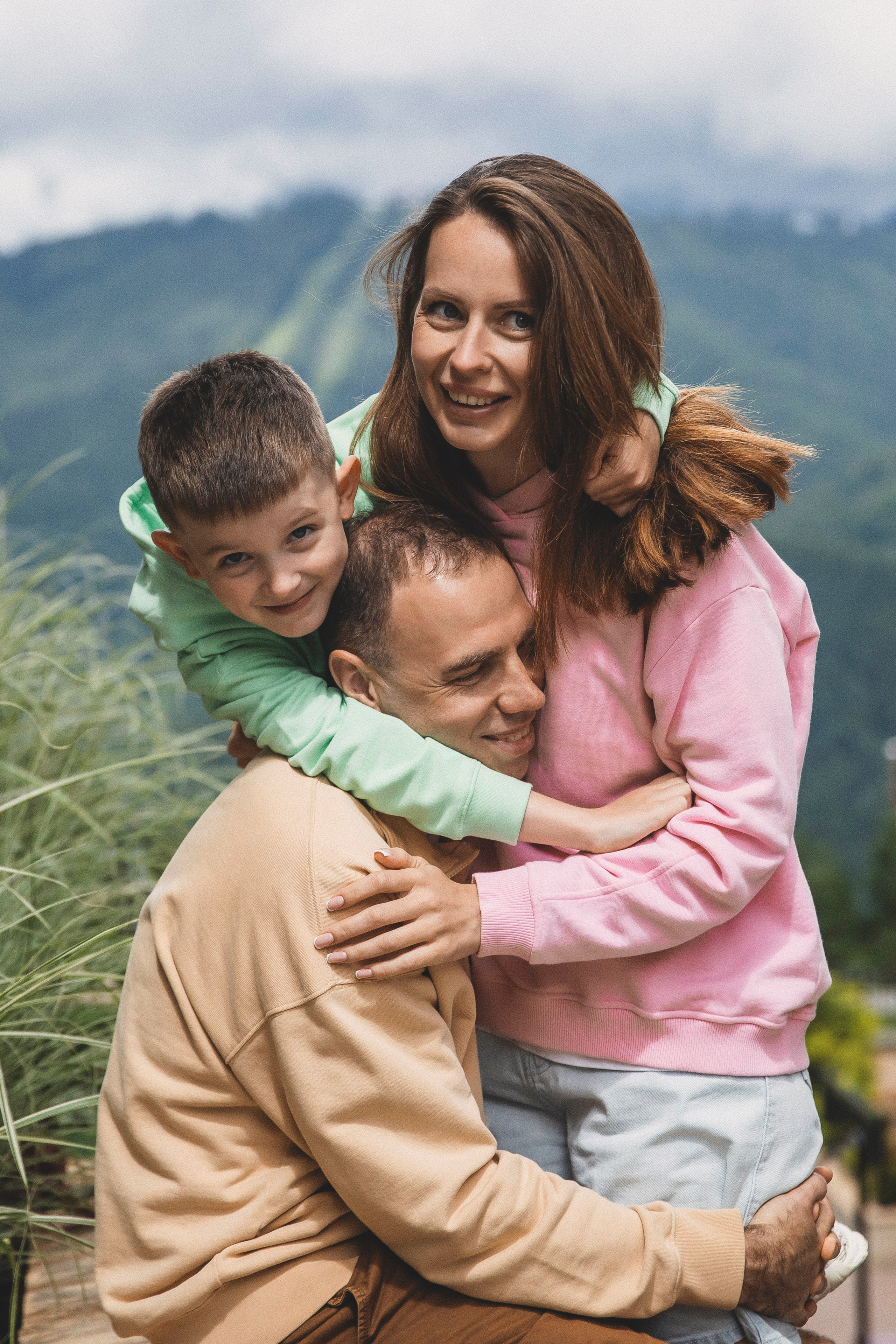 Александра и семья, Красная поляна. Свадебный и семейный фотограф Колоскова Мария (Сочи и весь мир)