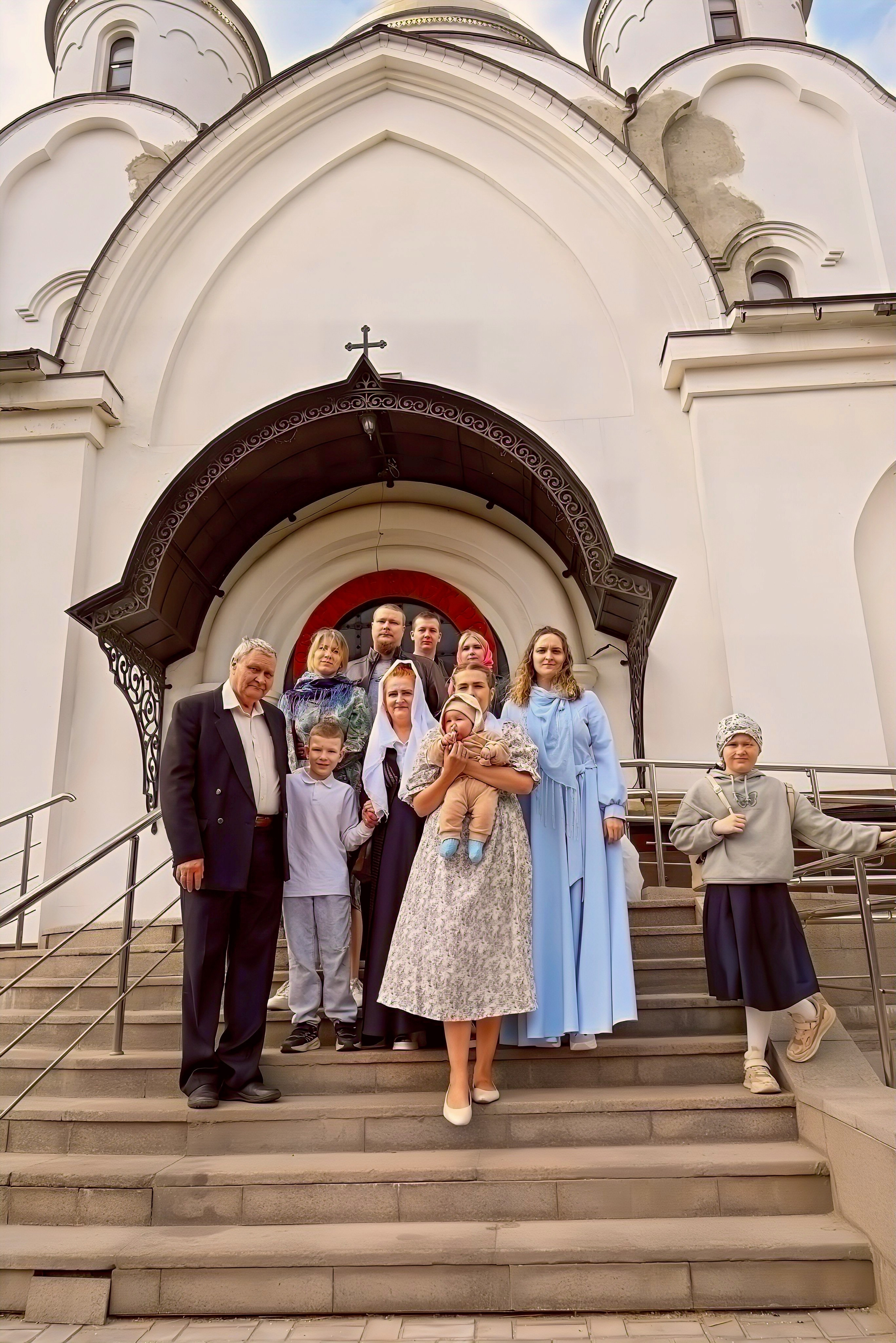 Крещение Бутово отец Андрей. Семейный и детский фотограф Москва