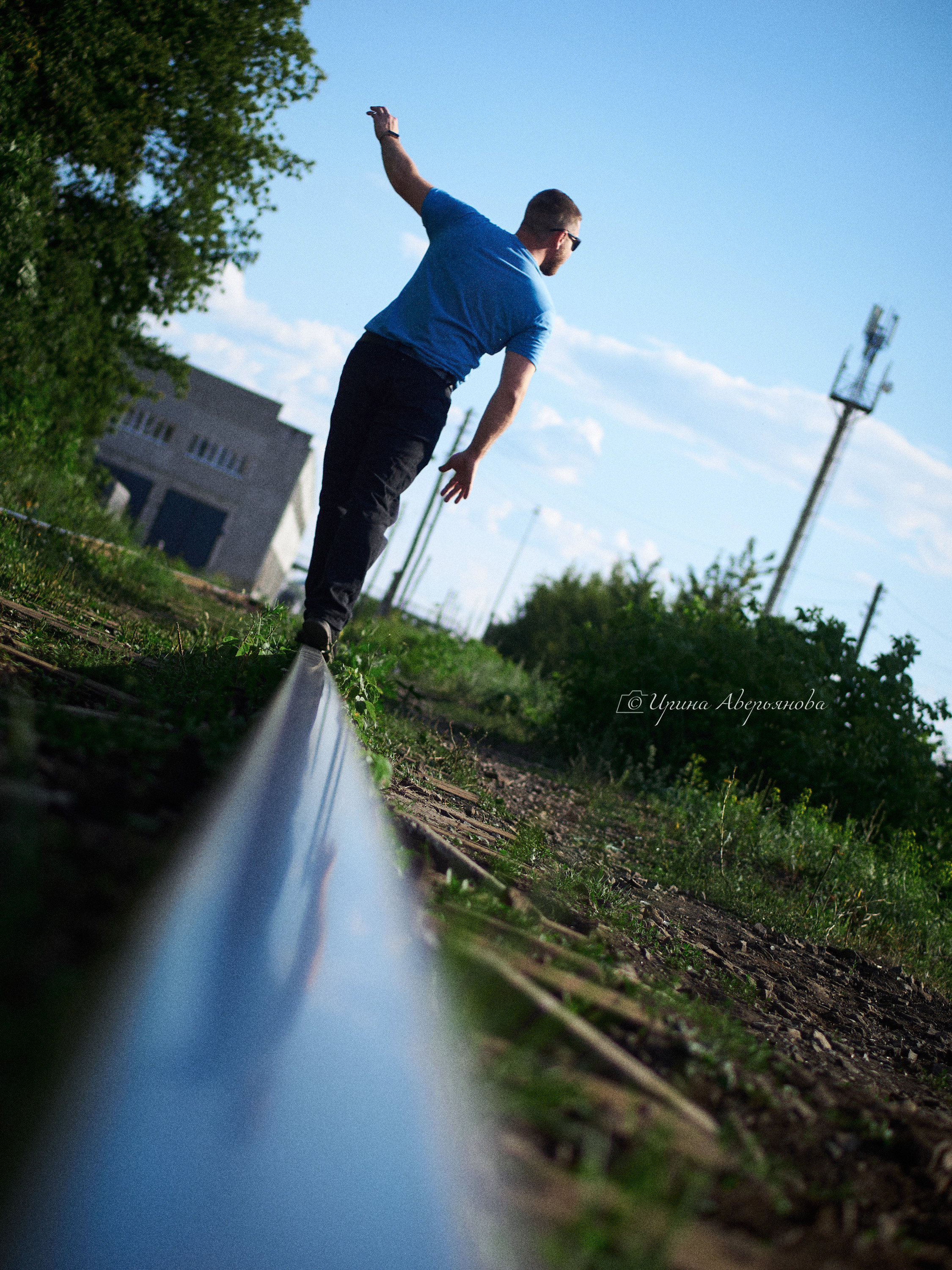 Фотосессия на железной дороге. Фотограф в Ульяновске Ирина Аверьянова