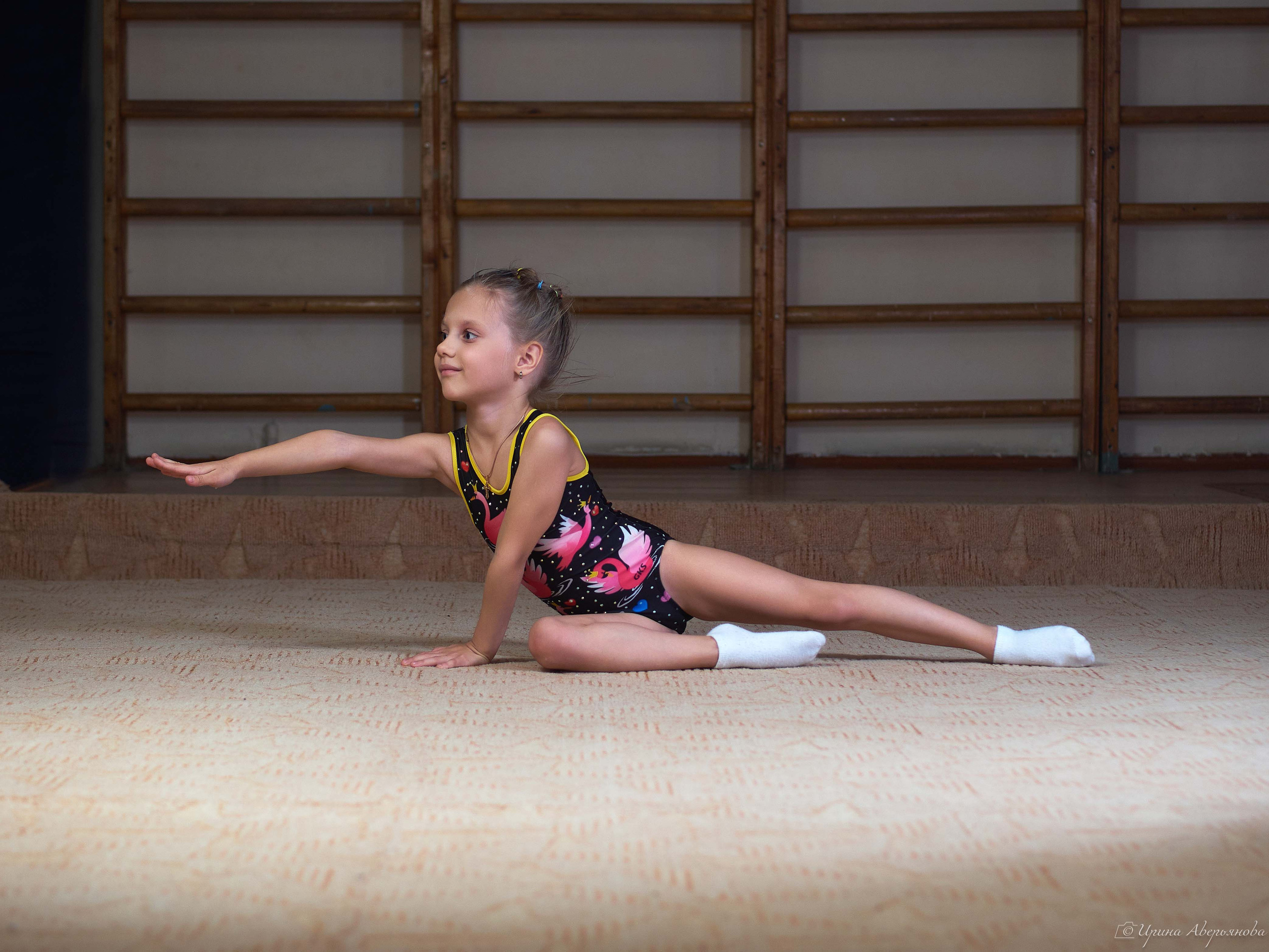 Фотосессия гимнасток в зале. Фотограф в Ульяновске Ирина Аверьянова