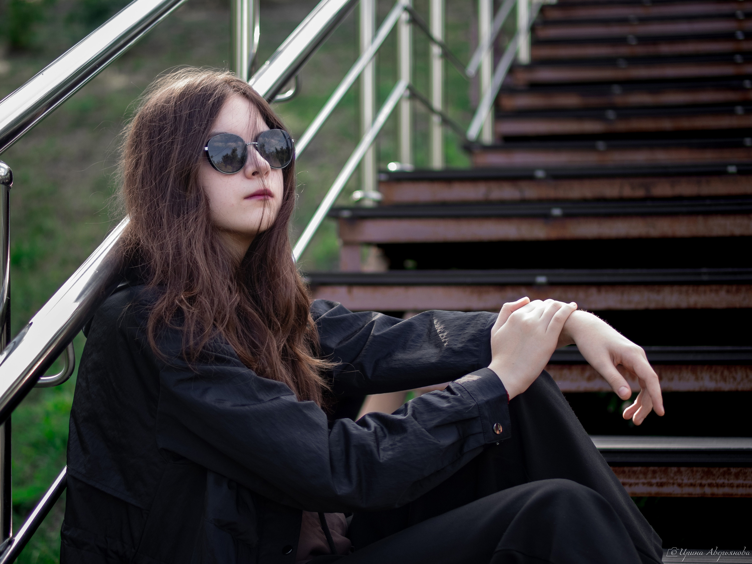 Фотосессия на лестнице. Фотограф в Ульяновске Ирина Аверьянова