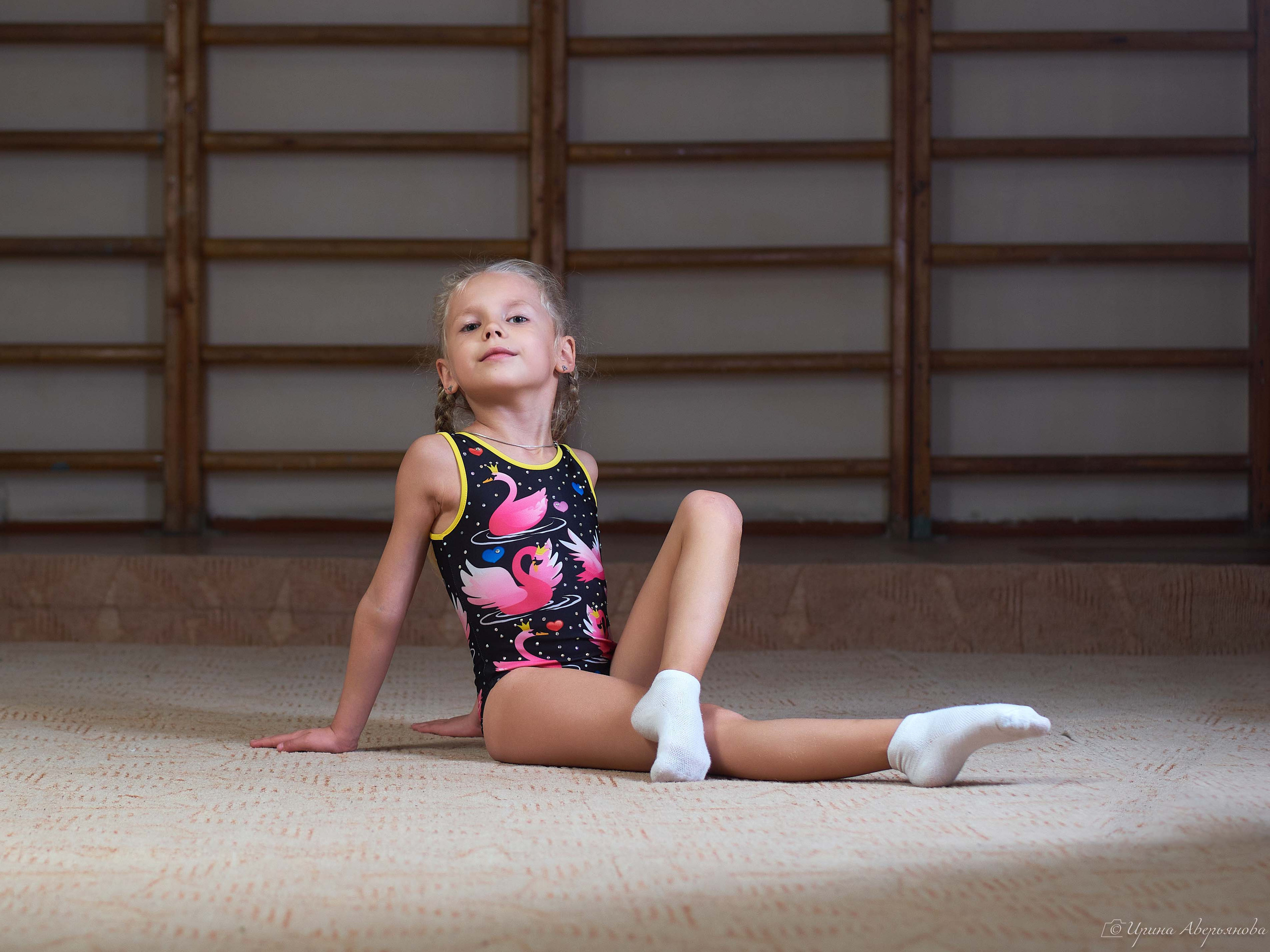 Фотосессия гимнасток в зале. Фотограф в Ульяновске Ирина Аверьянова
