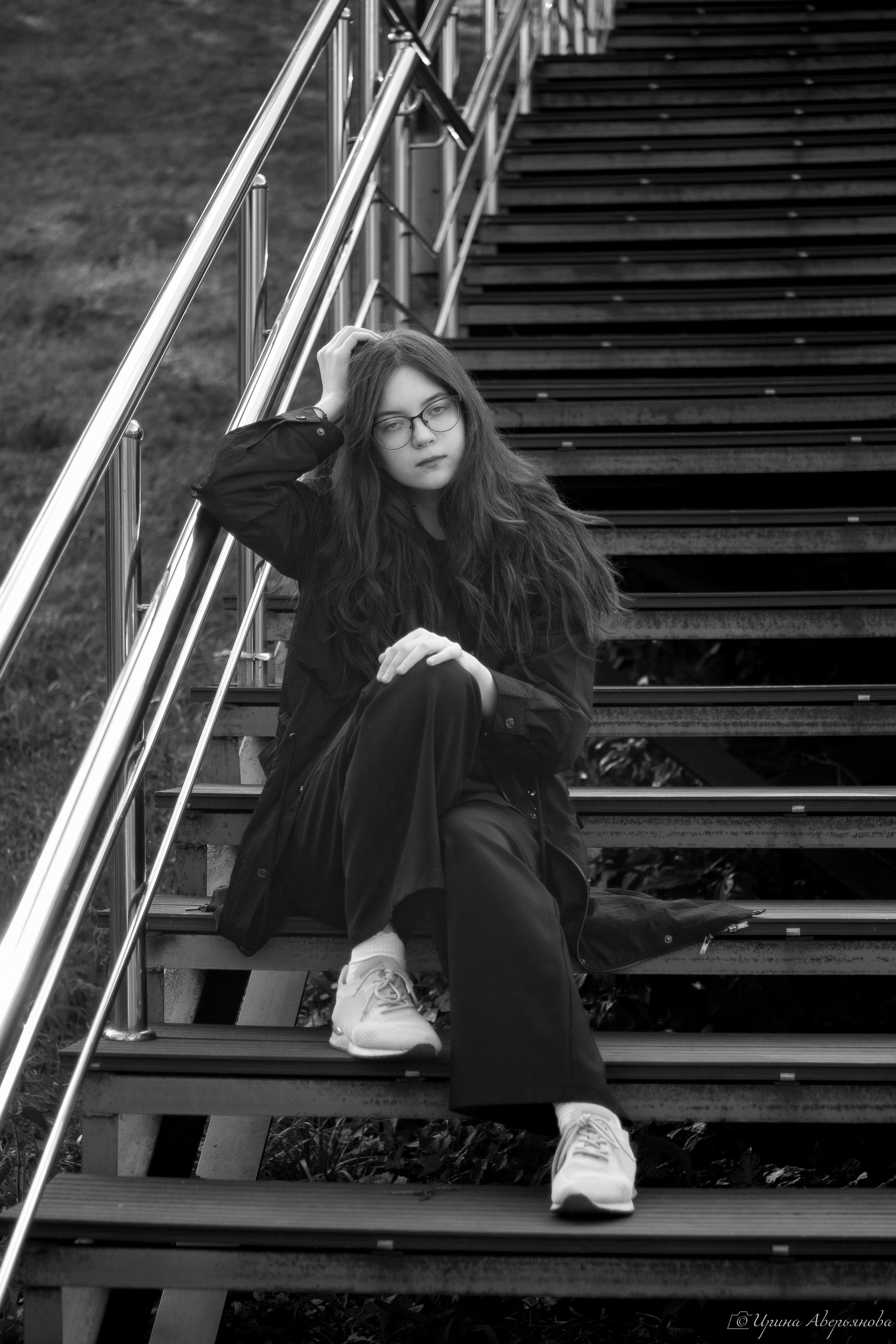 Фотосессия на лестнице. Фотограф в Ульяновске Ирина Аверьянова