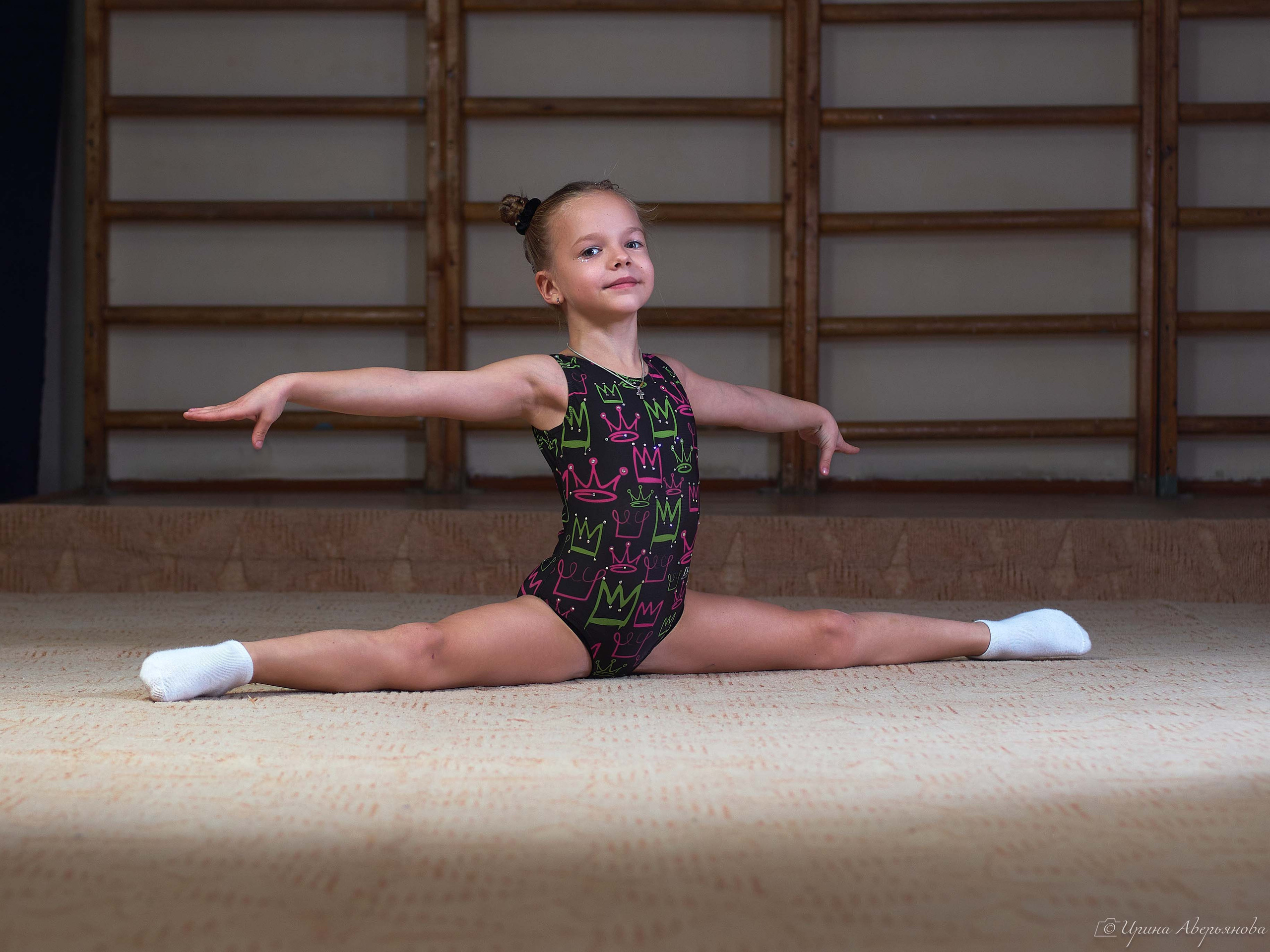 Фотосессия гимнасток в зале. Фотограф в Ульяновске Ирина Аверьянова