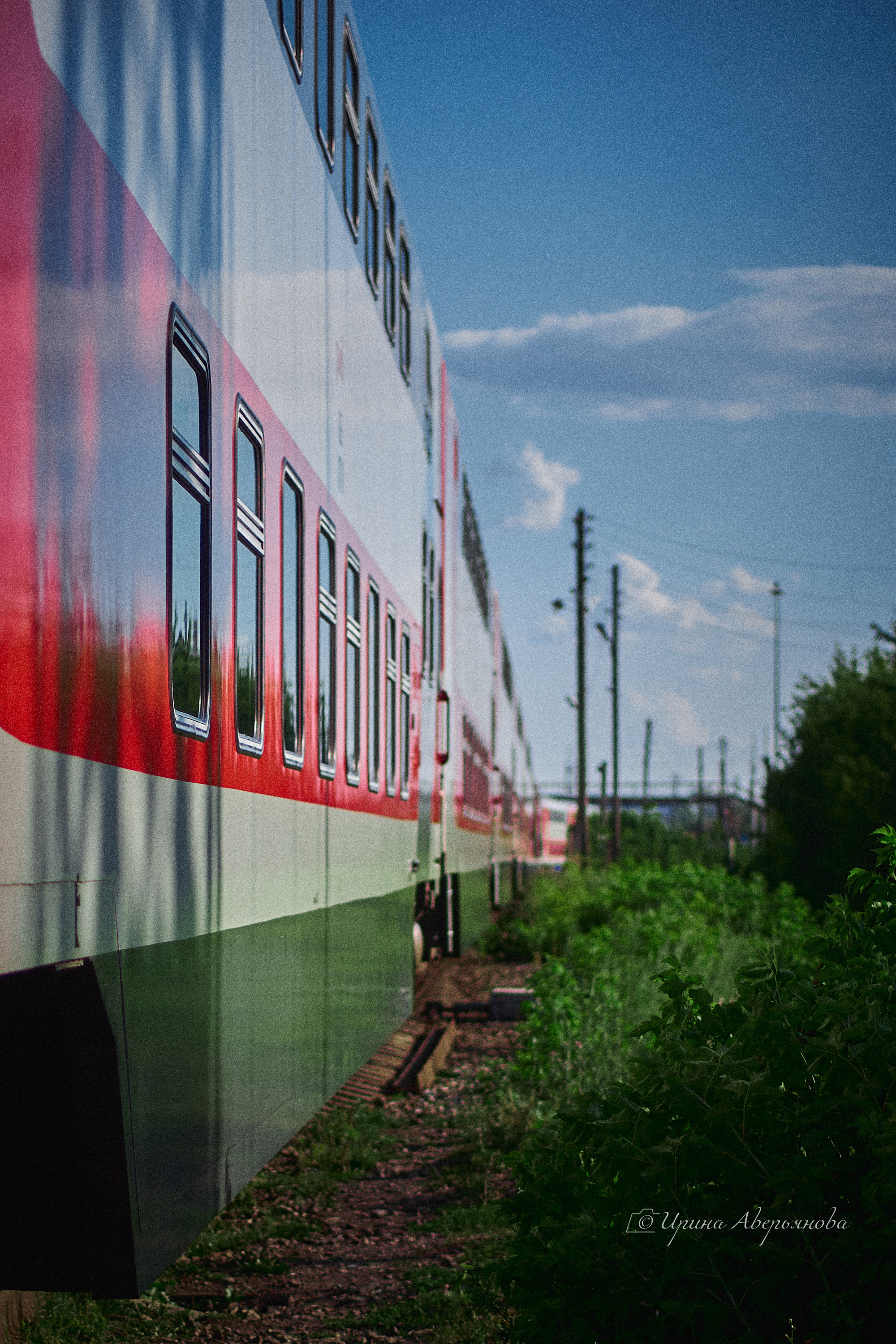 Фотосессия на железной дороге. Фотограф в Ульяновске Ирина Аверьянова