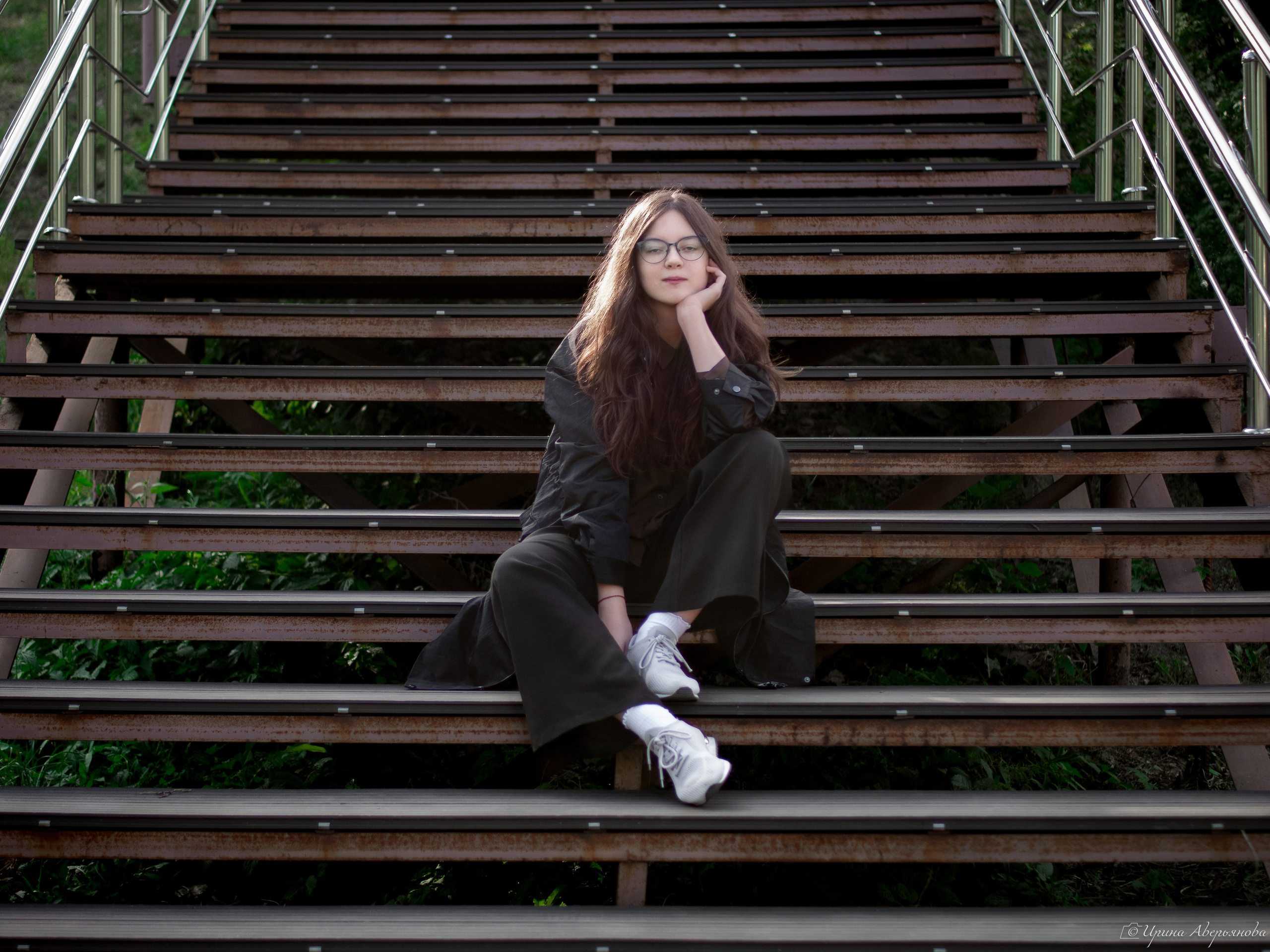 Фотосессия на лестнице. Фотограф в Ульяновске Ирина Аверьянова