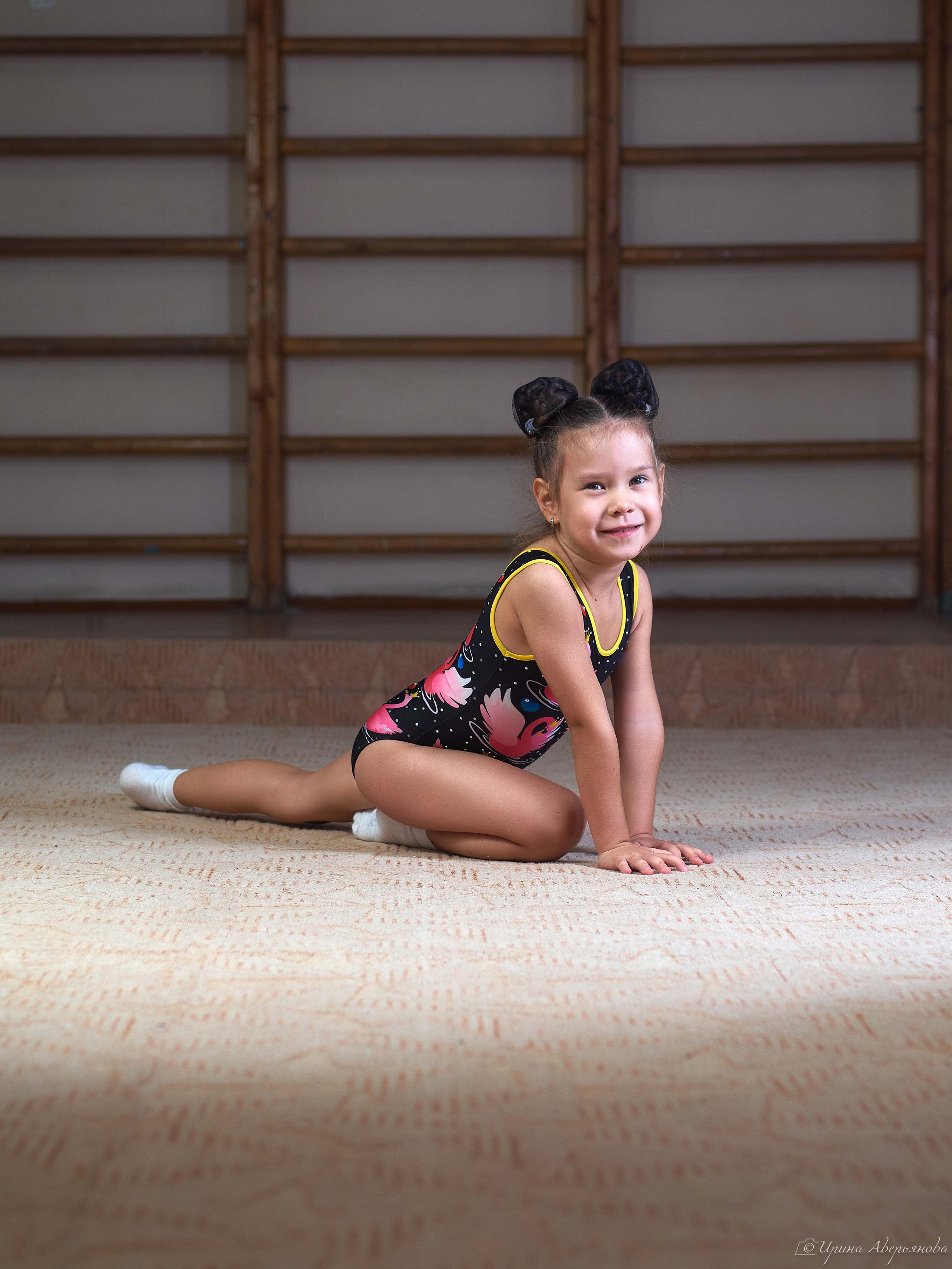 Фотосессия гимнасток в зале. Фотограф в Ульяновске Ирина Аверьянова