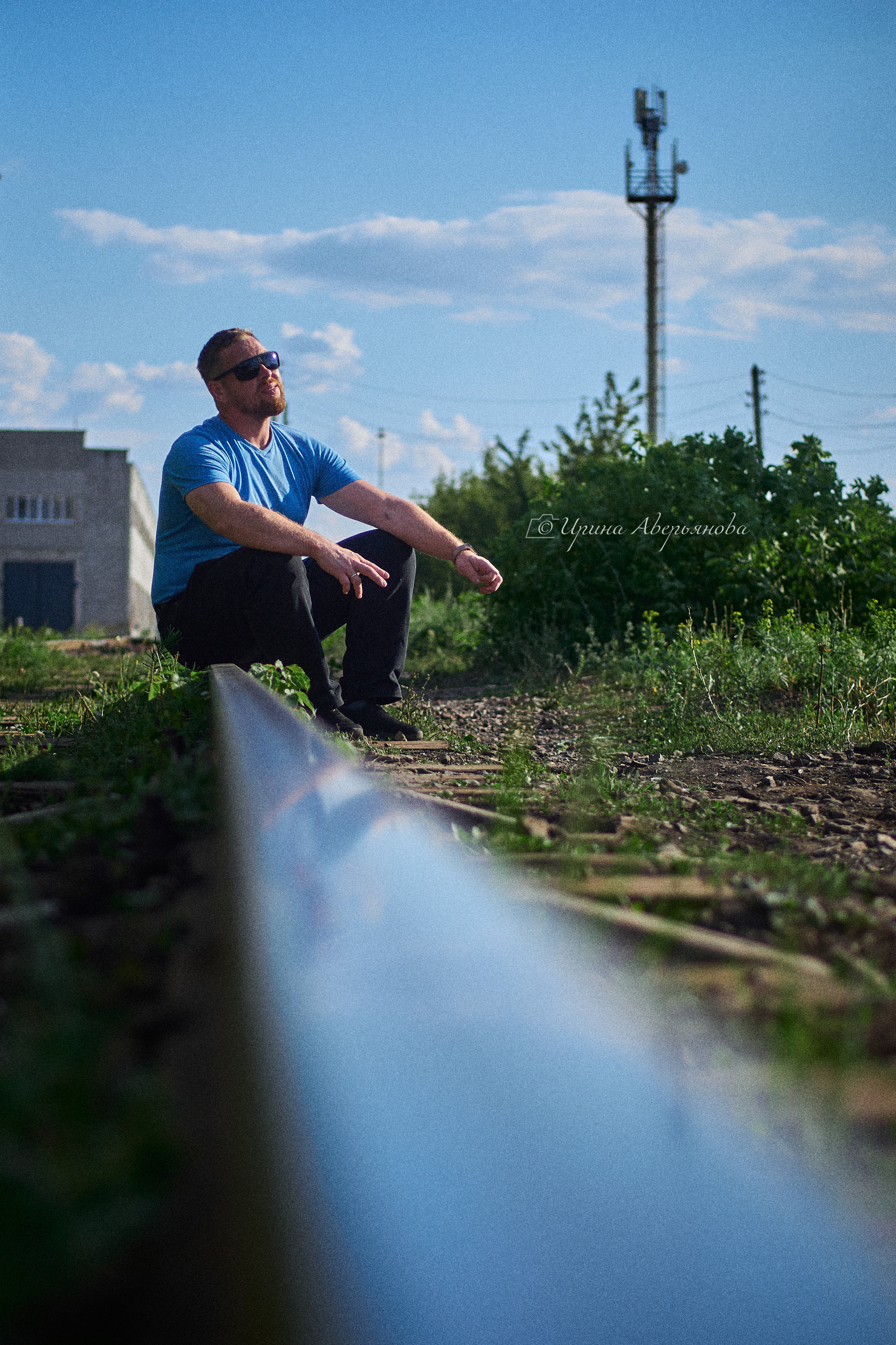 Фотосессия на железной дороге. Фотограф в Ульяновске Ирина Аверьянова