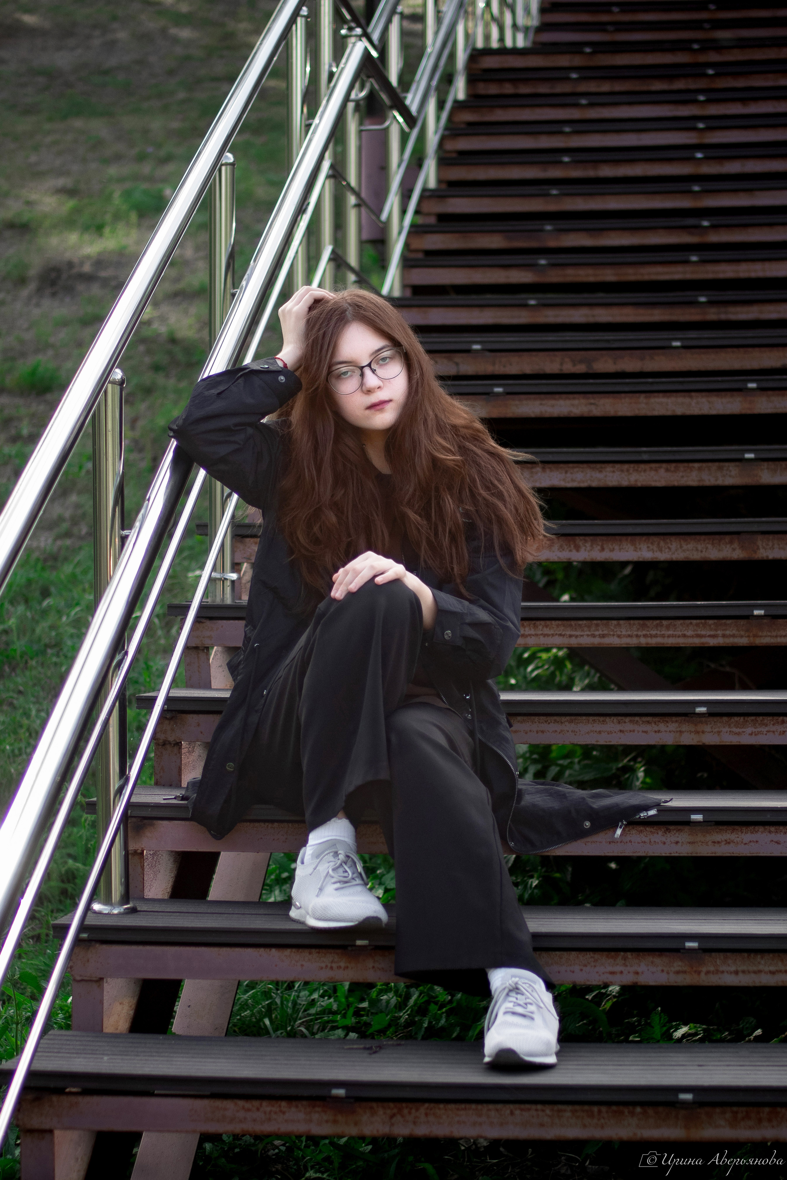 Фотосессия на лестнице. Фотограф в Ульяновске Ирина Аверьянова