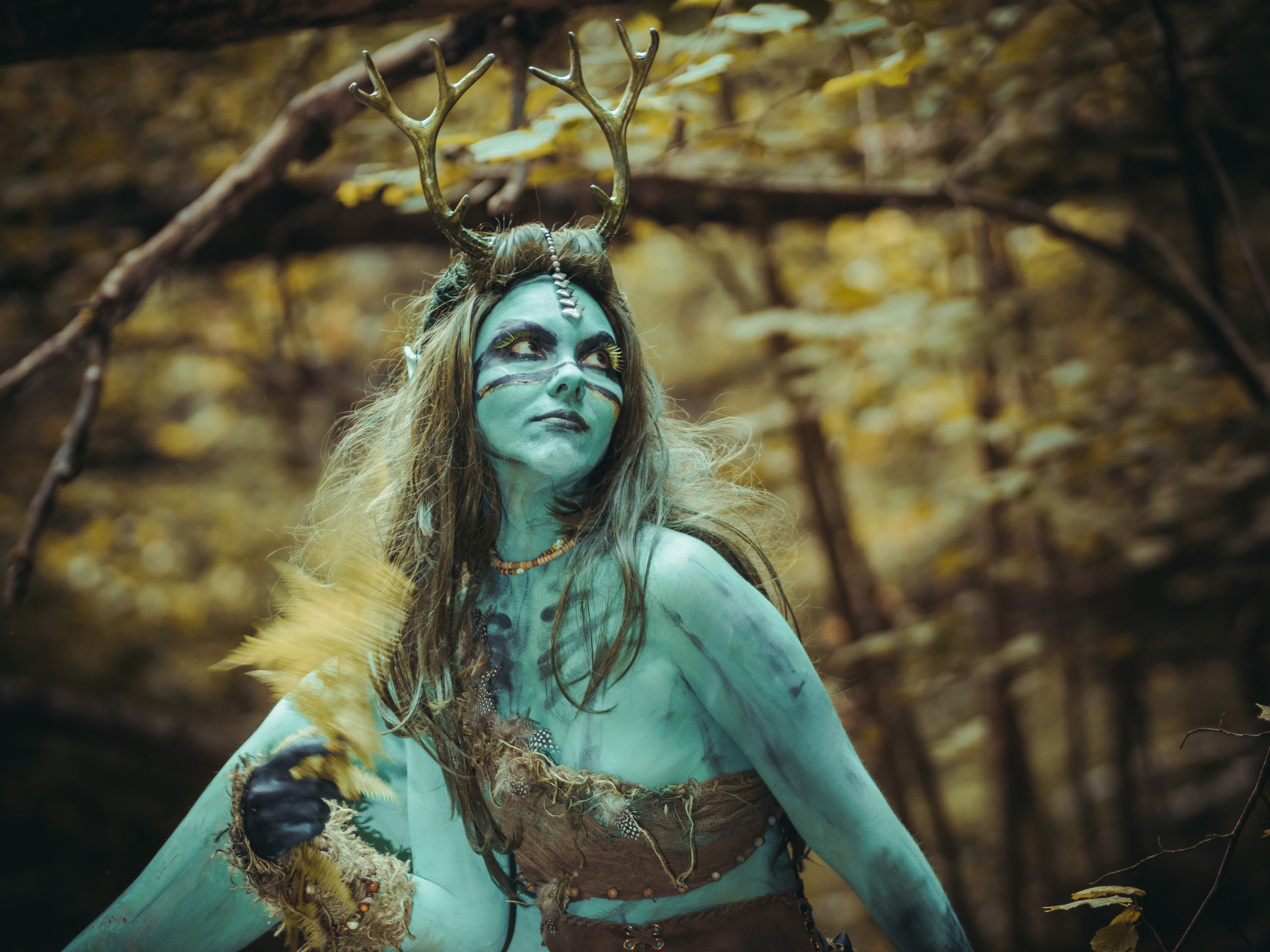 Лесной дух. Творческие сьемки