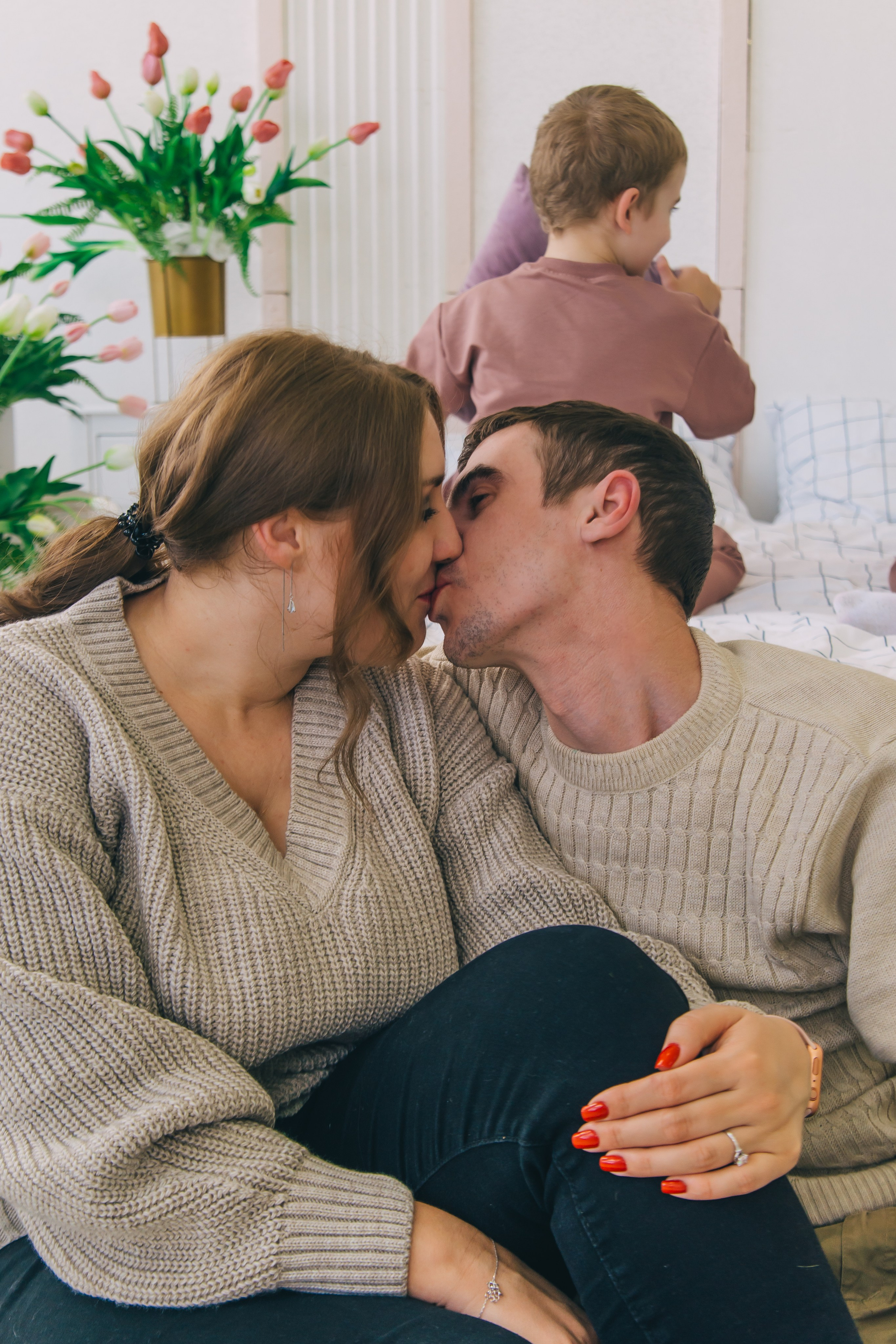 Семья с 2-мя детьми. Семейный, детский фотограф в Минске Вероника Гапоненко