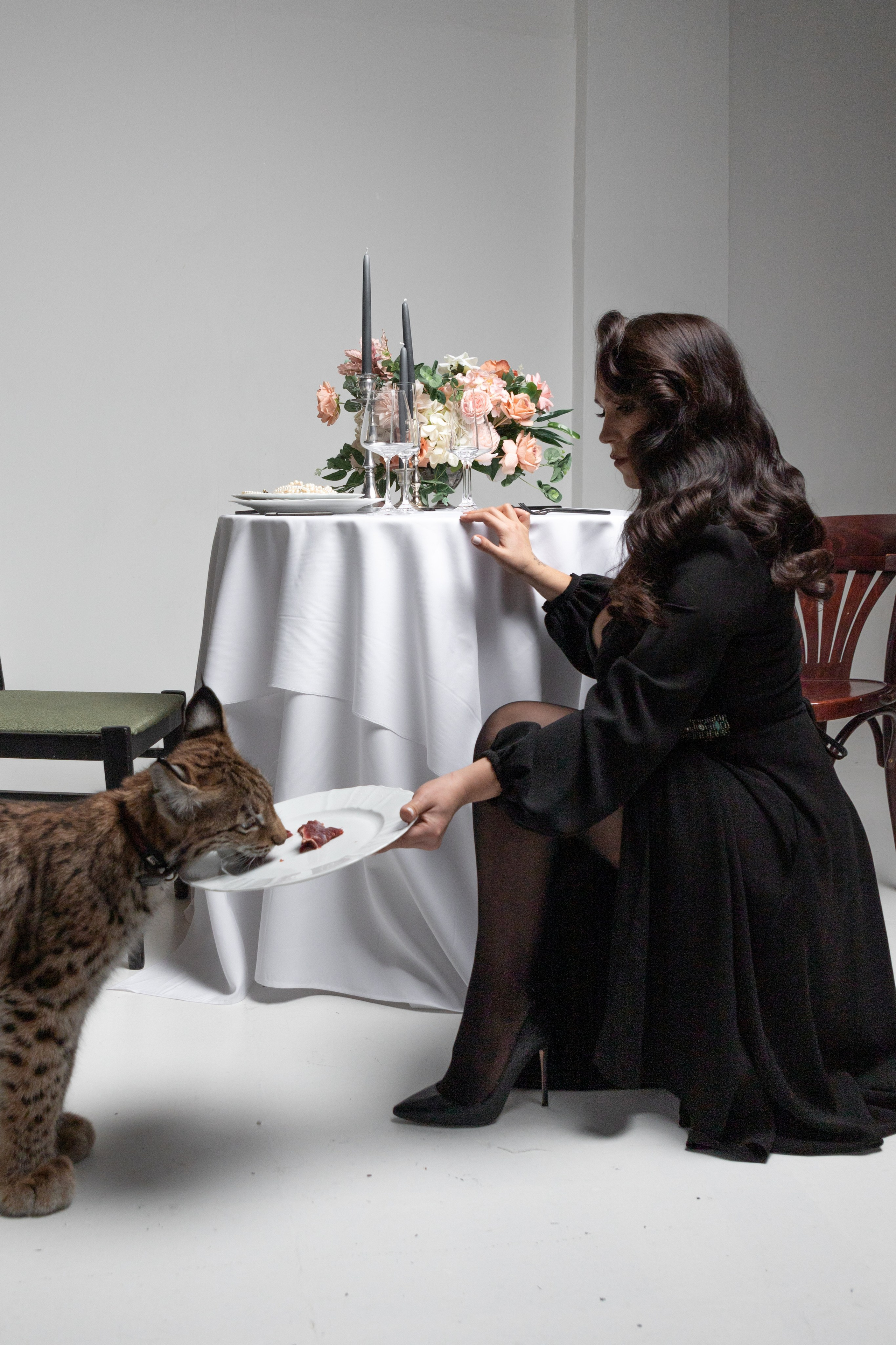 Ужин с хищником. Фотограф Денис Лесковский (Тюмень)