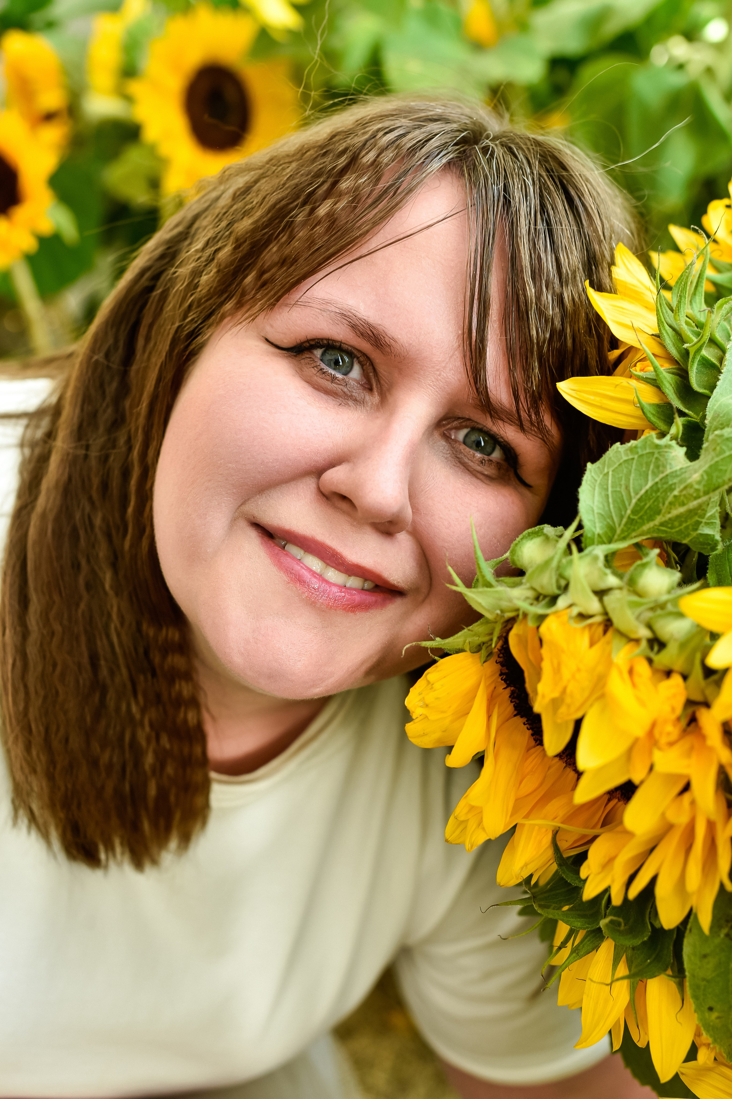 Анна подсолнухи