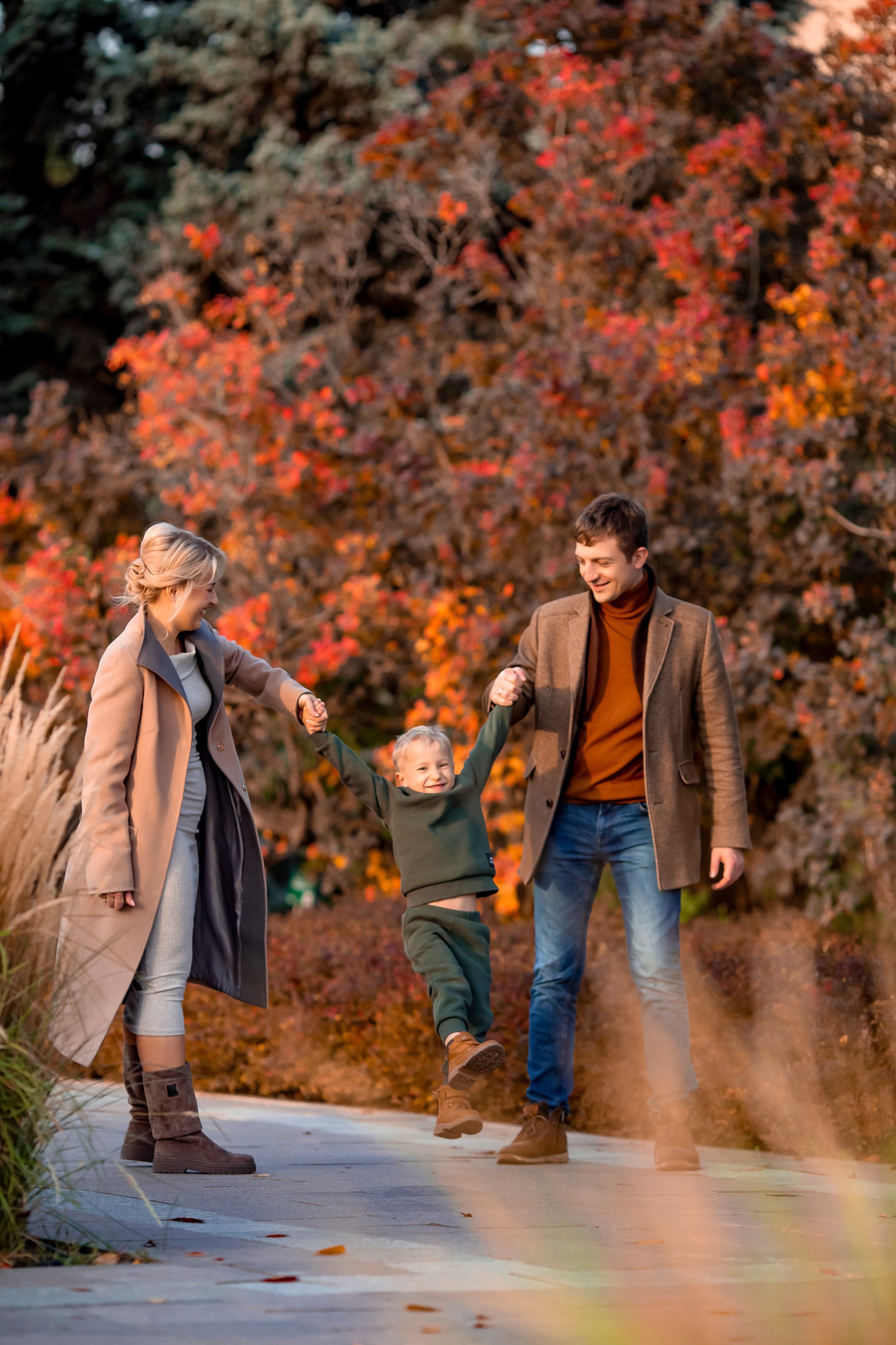 Осенняя фотопрогулка. Семейный и детский Фотограф Александра Алматы