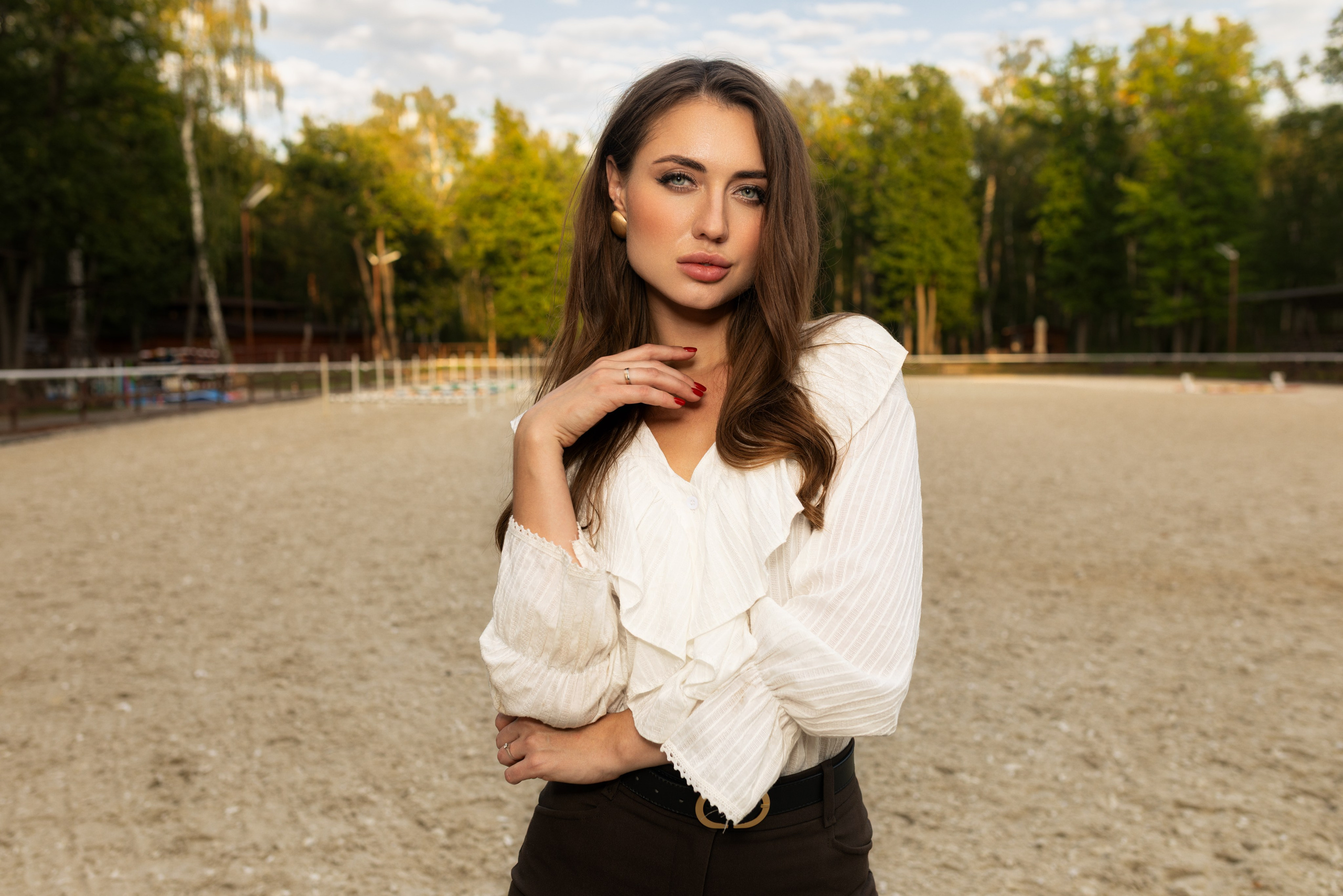 Фотосессия с лошадью для Анастасии в формате для «себя». Дмитрий Шульгин, портретный фотограф в Воронеже