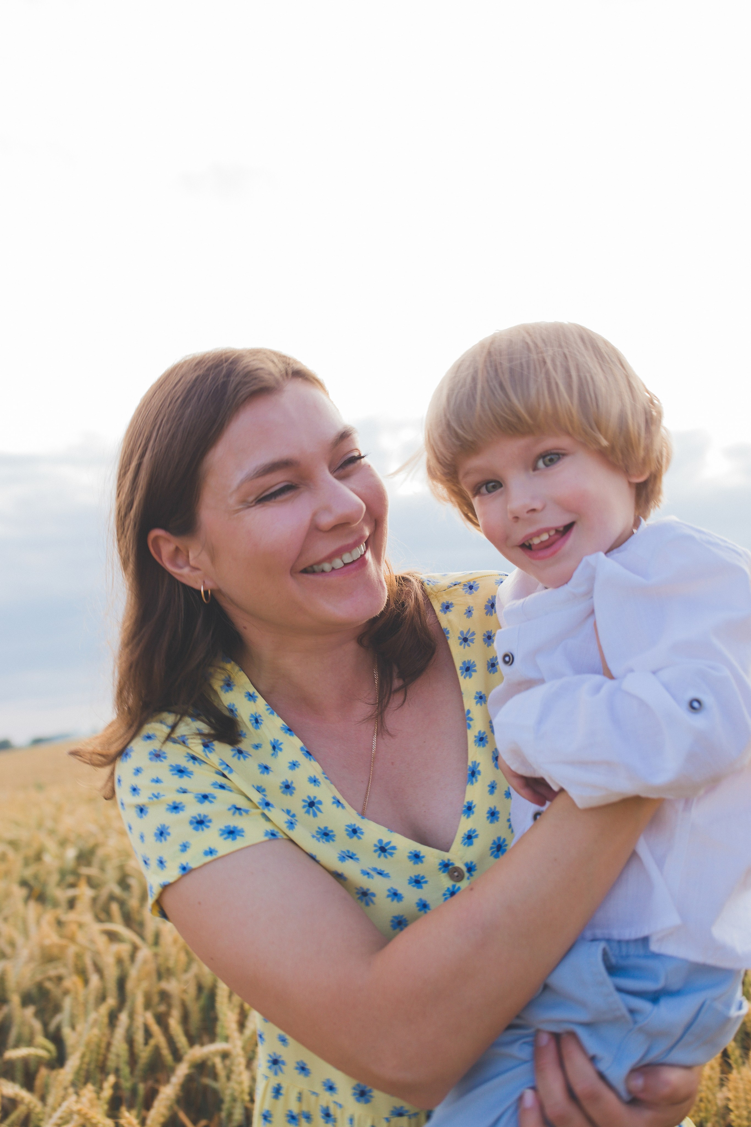 Мама с сыном