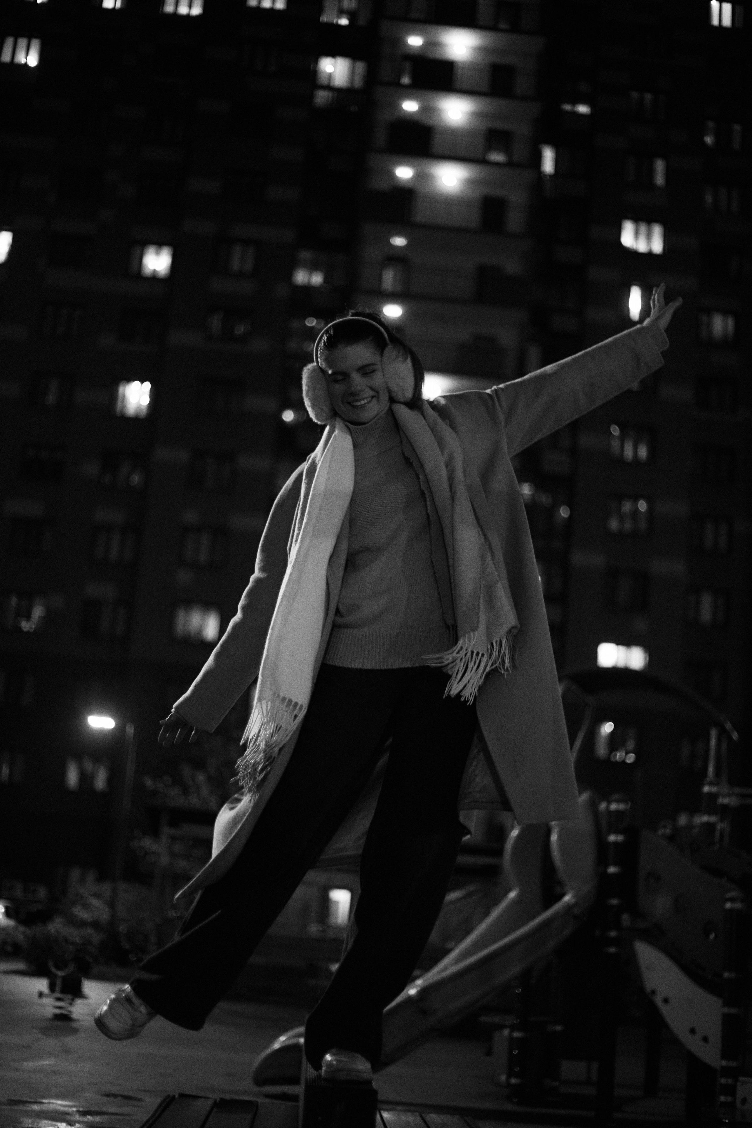 Прогулочная фотосессия в ЖК Сколковский. Анна Потявина. Фотограф Москва