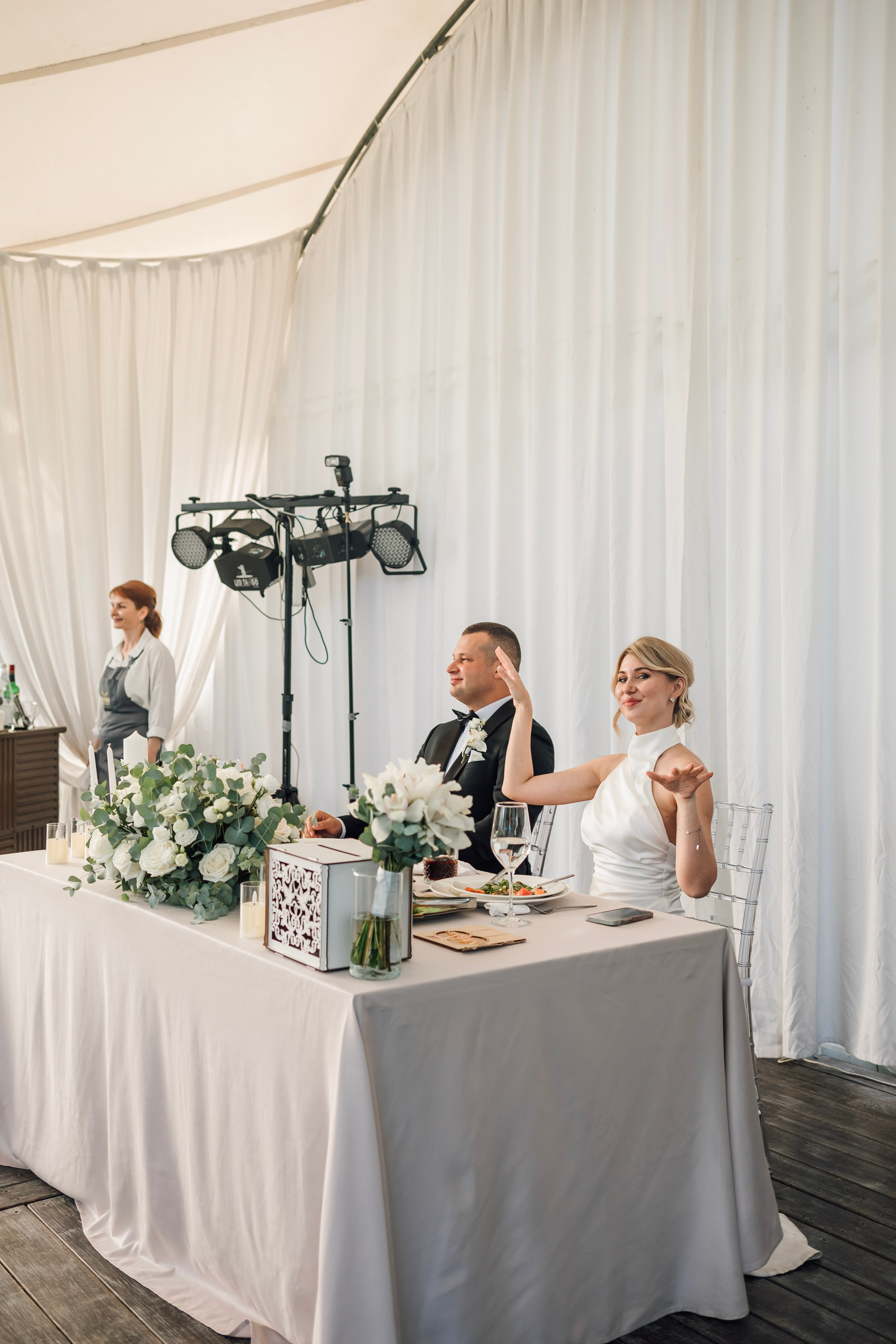 Ольга и Сергей. Свадьба в шатре. Свадебный и семейный фотограф в Москве Евгения Лисина