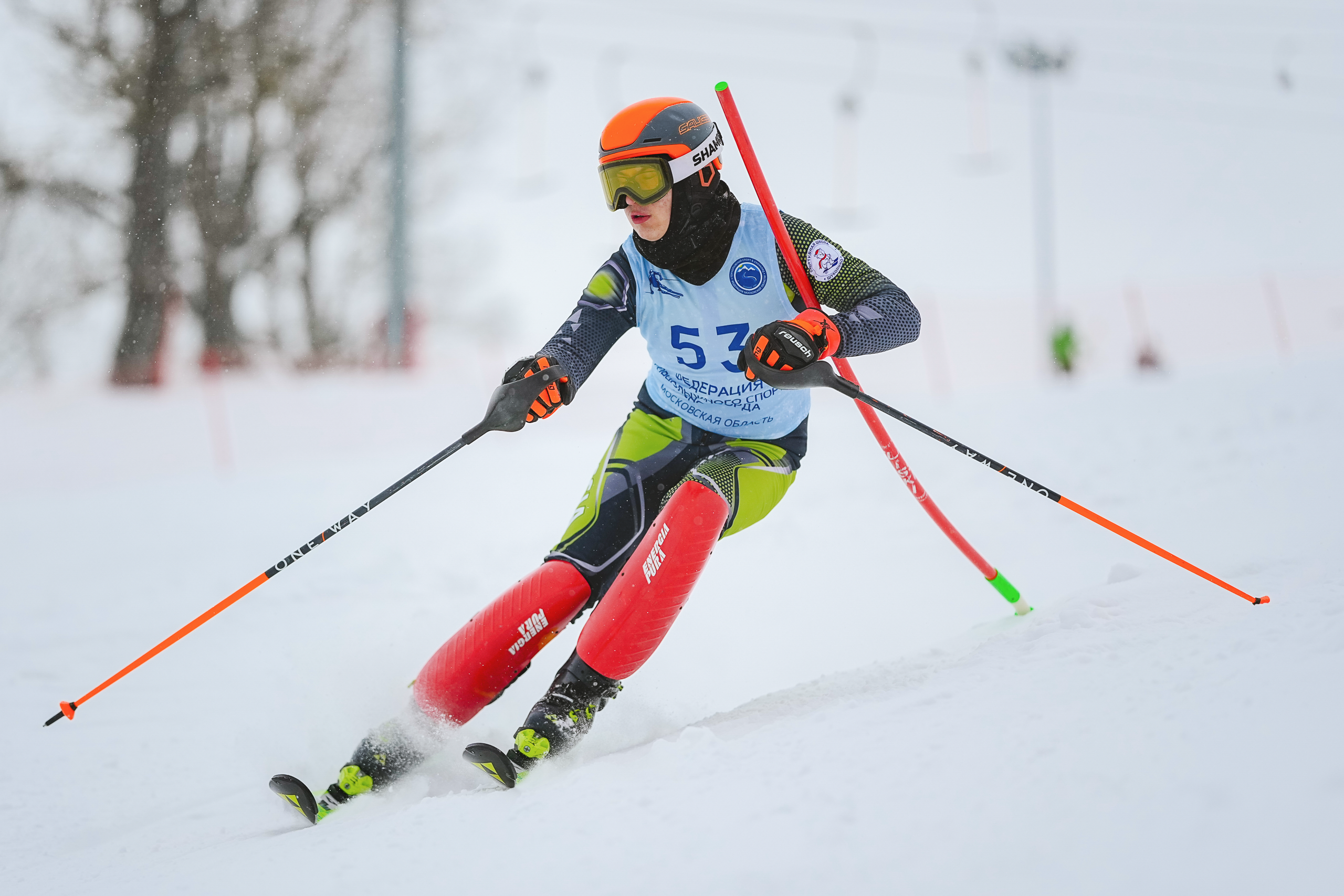 Соревнования МО «На приз Губернатора» SL и GS U14, U16. Фотограф Студитский Евгений