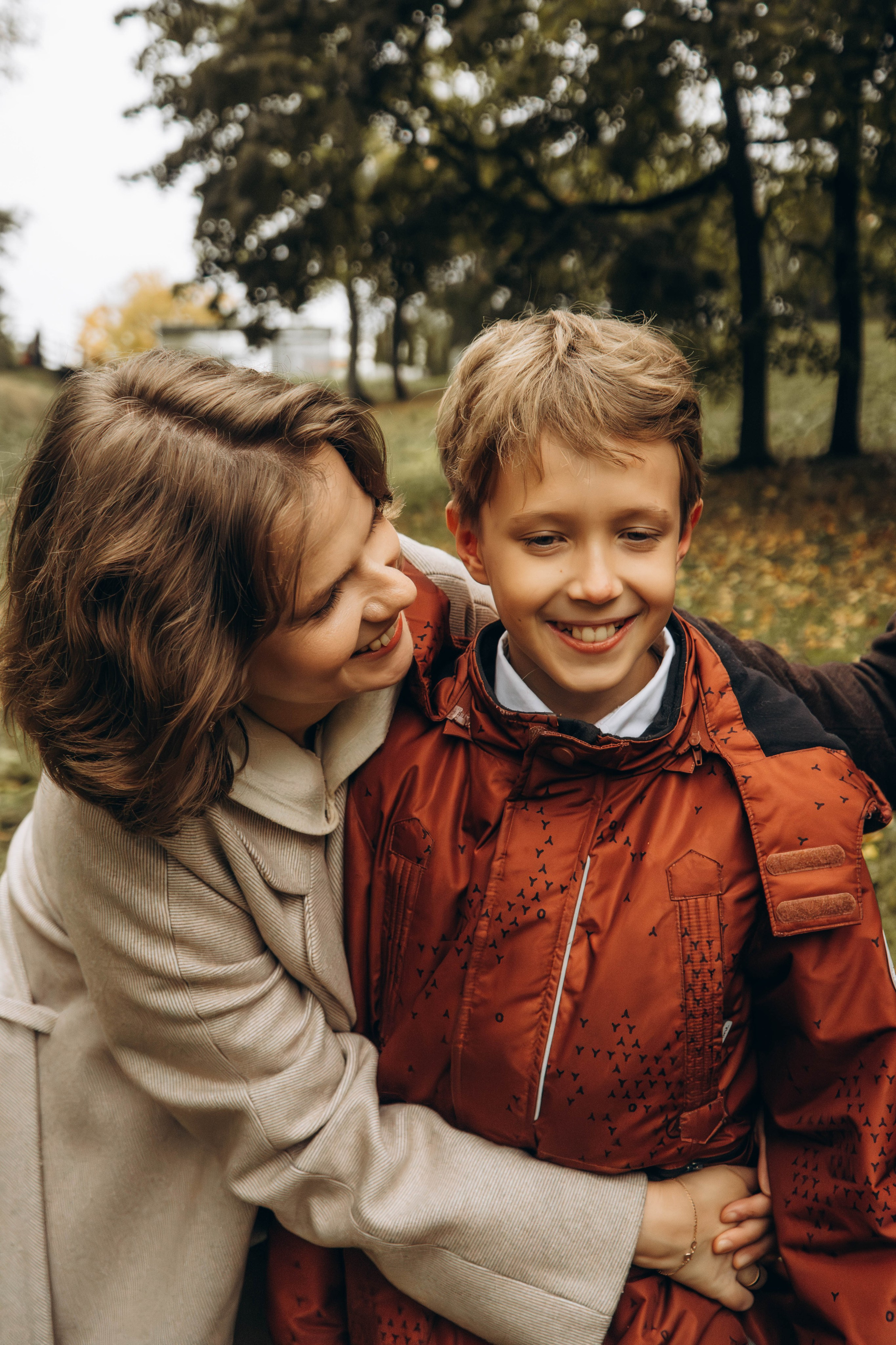 Осенняя семейная съемка в парке Царицыно. Фотограф Москва Валерия Веденина
