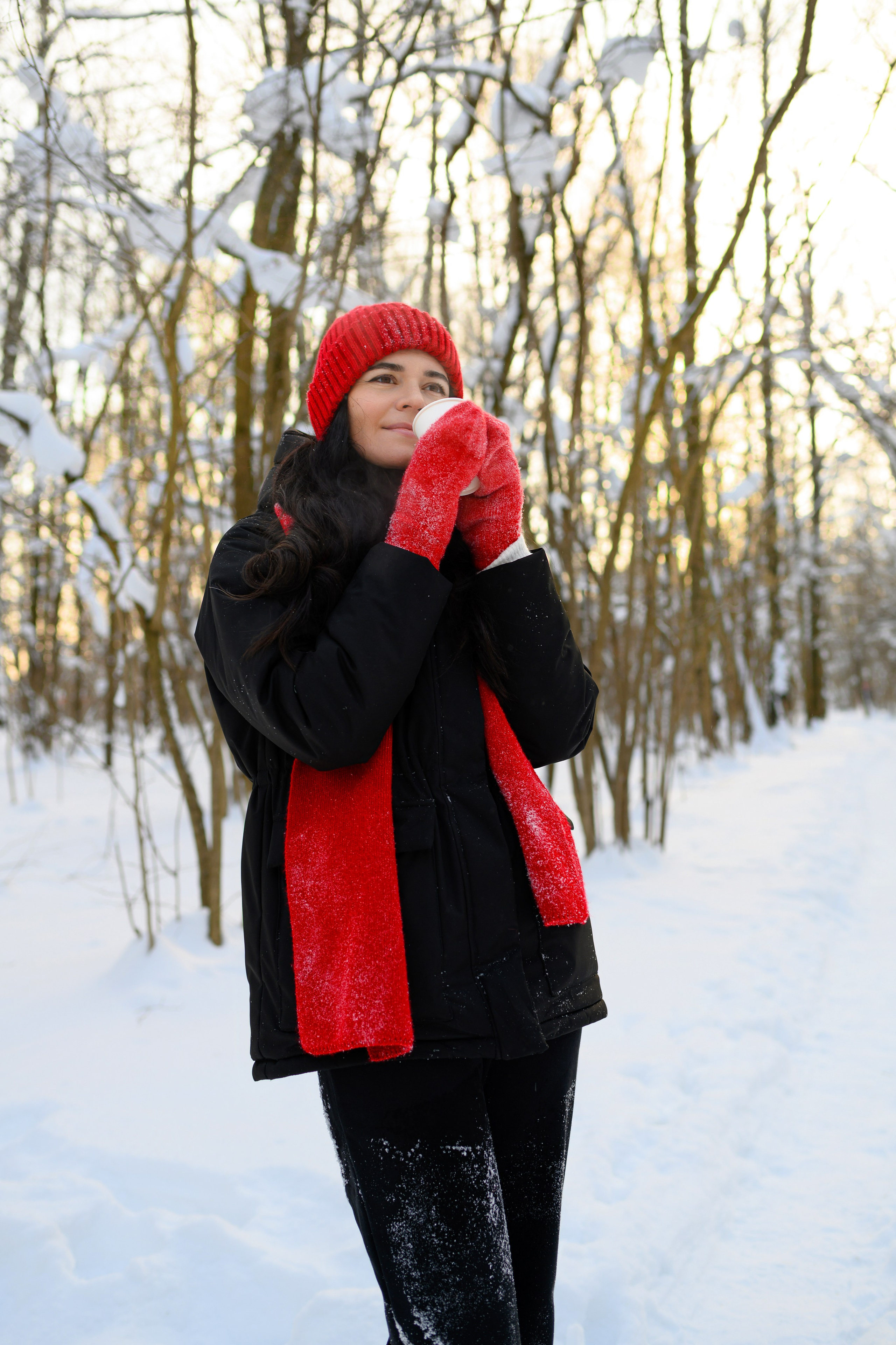 Зимние фотопрогулки. Семейный, детский фотограф в Москве Дегтярева Анастасия