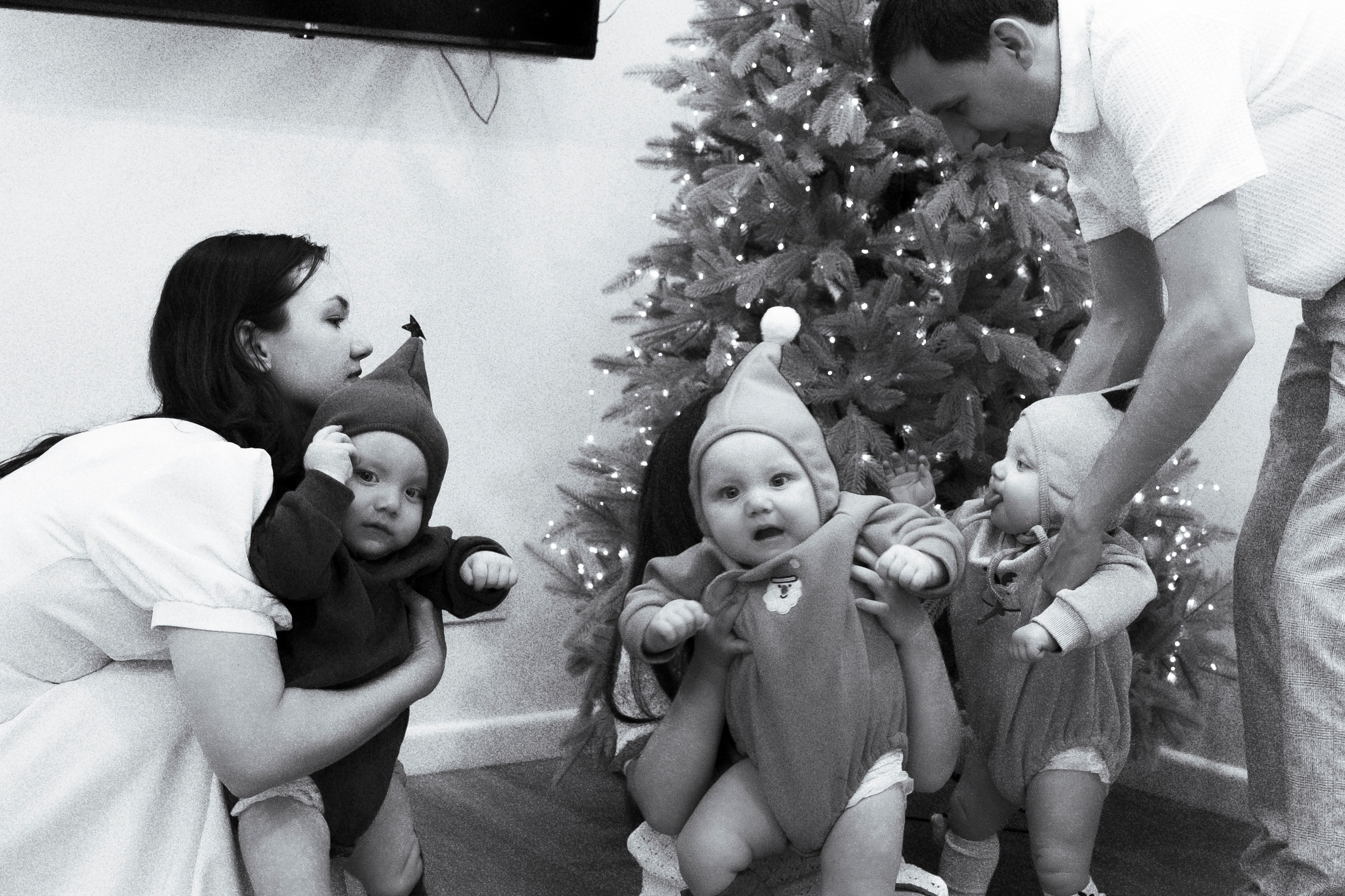 Новогодние тройняшки. Главная