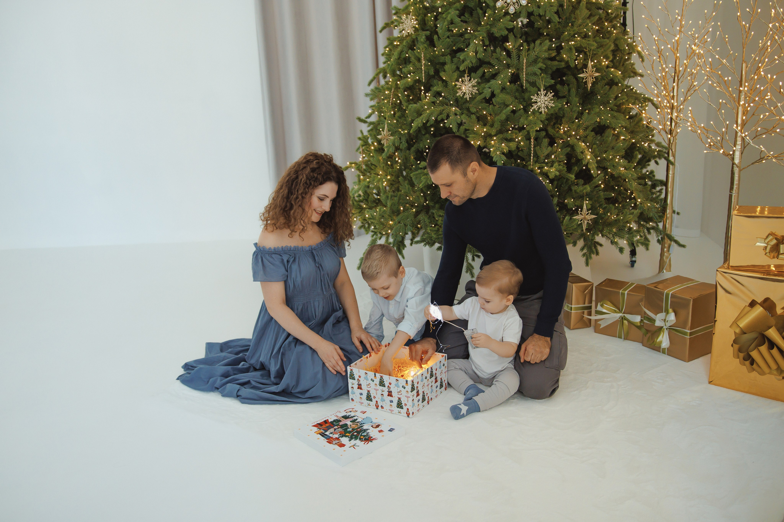 Семейная новогодняя. Диана фотограф в Краснодаре