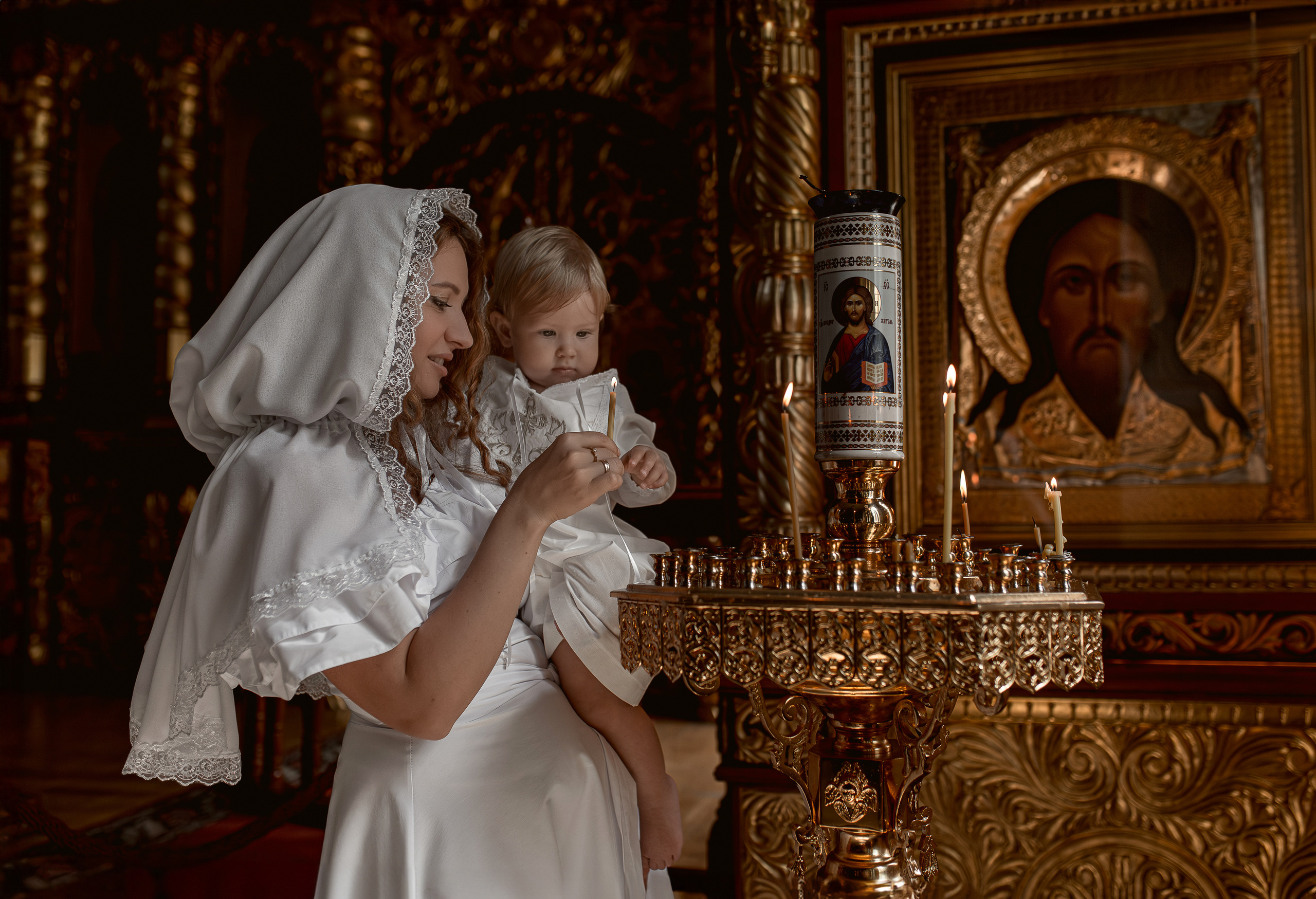 Фотосессия таинства Крещения в Ташкенте. Фотограф на Крещение и Венчание в Ташкенте