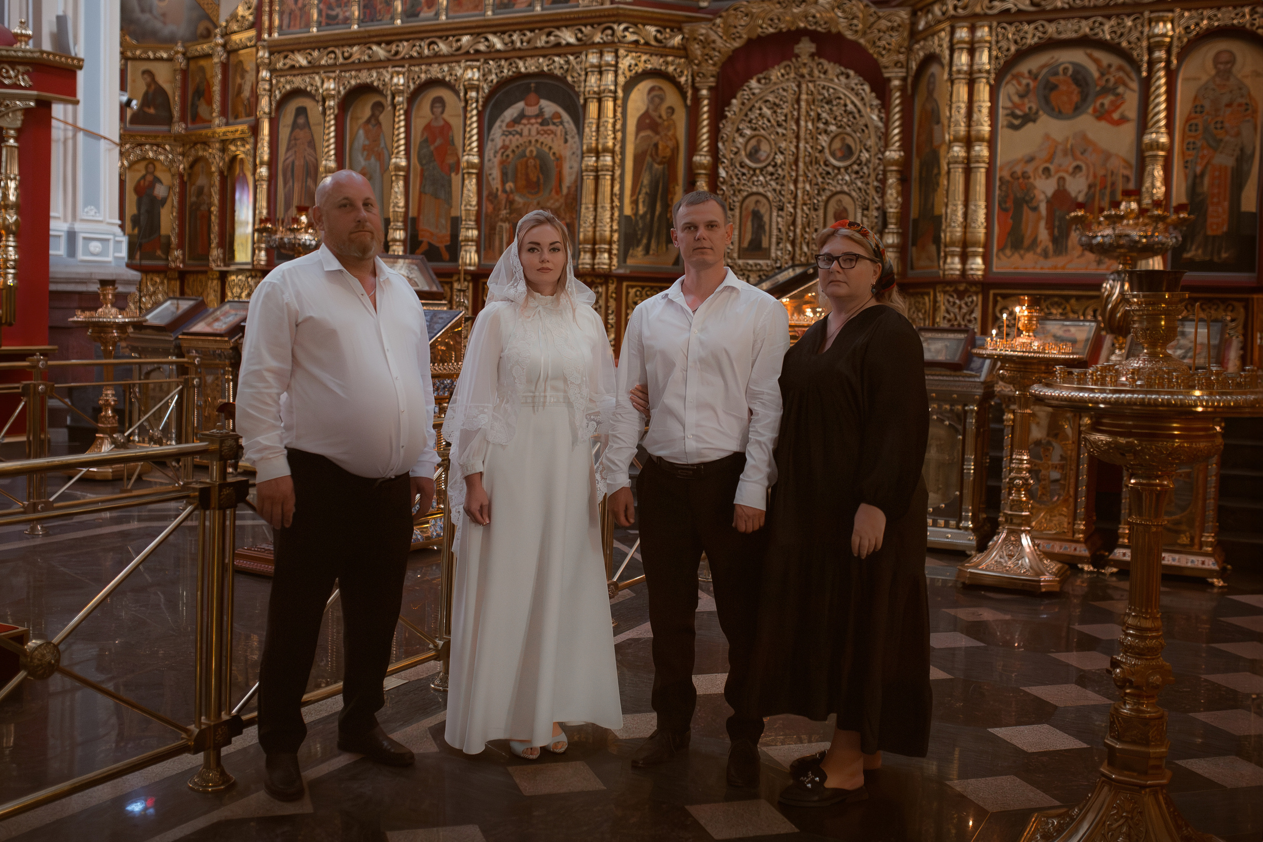 Венчание Юрия и Дарьи. Фотограф на Крещение и Венчание в Ташкенте