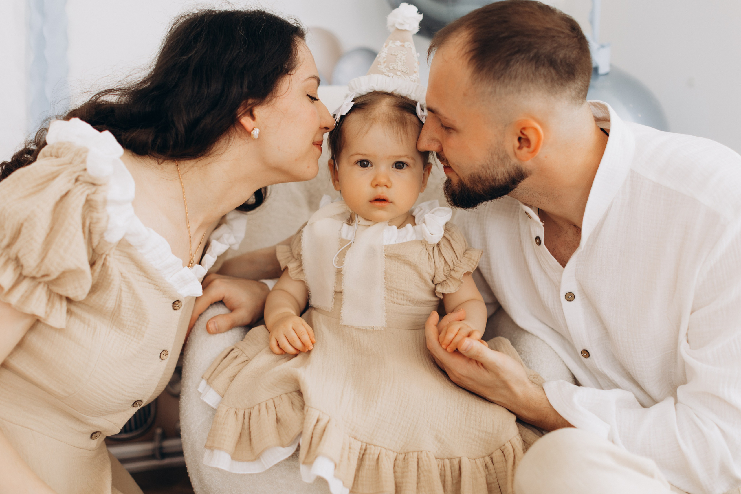 Анечке годик. Семейный и детский Фотограф Ирина Фенина Саратов