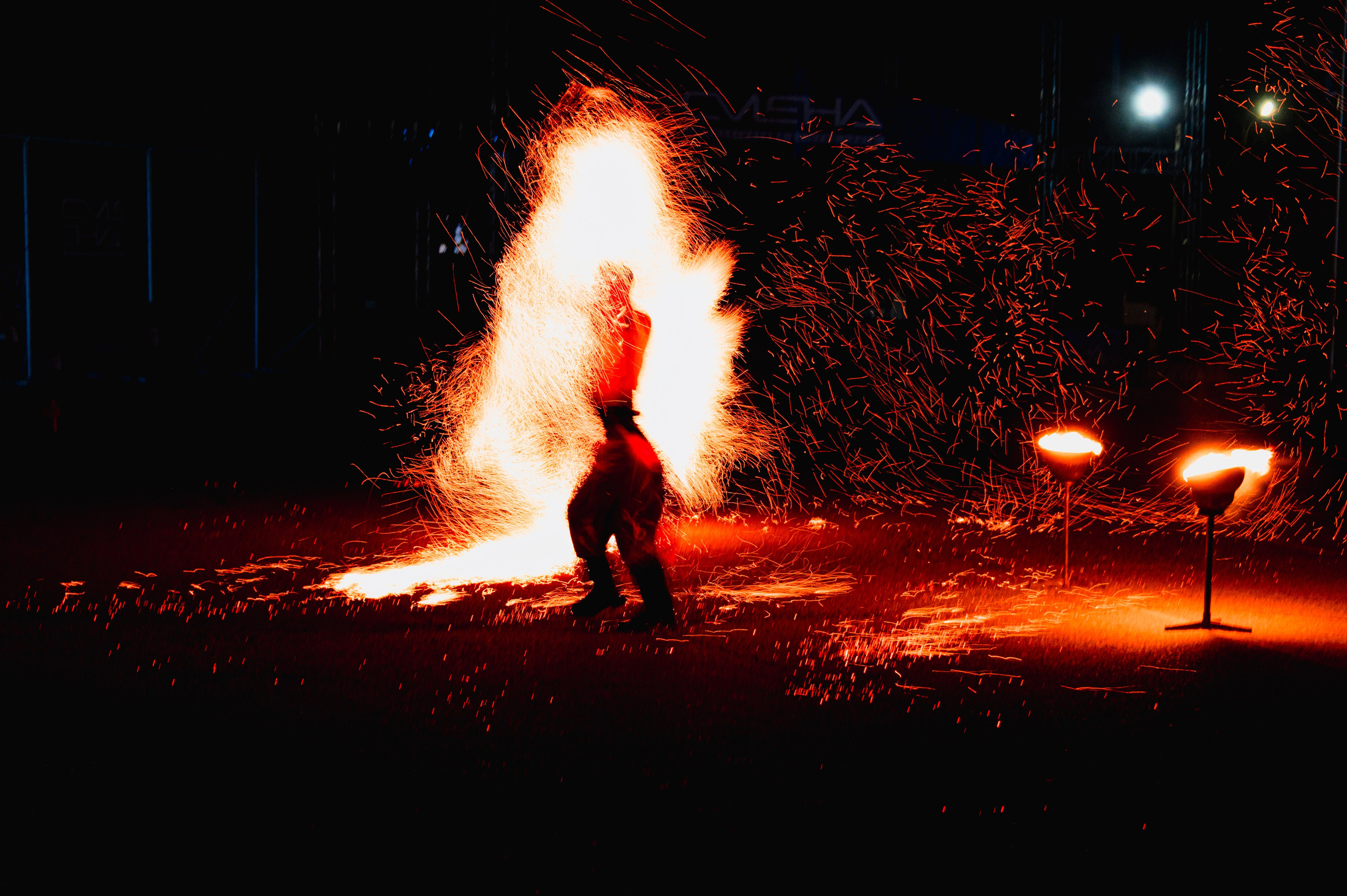 Файершоу. Фотограф Роман Адлер