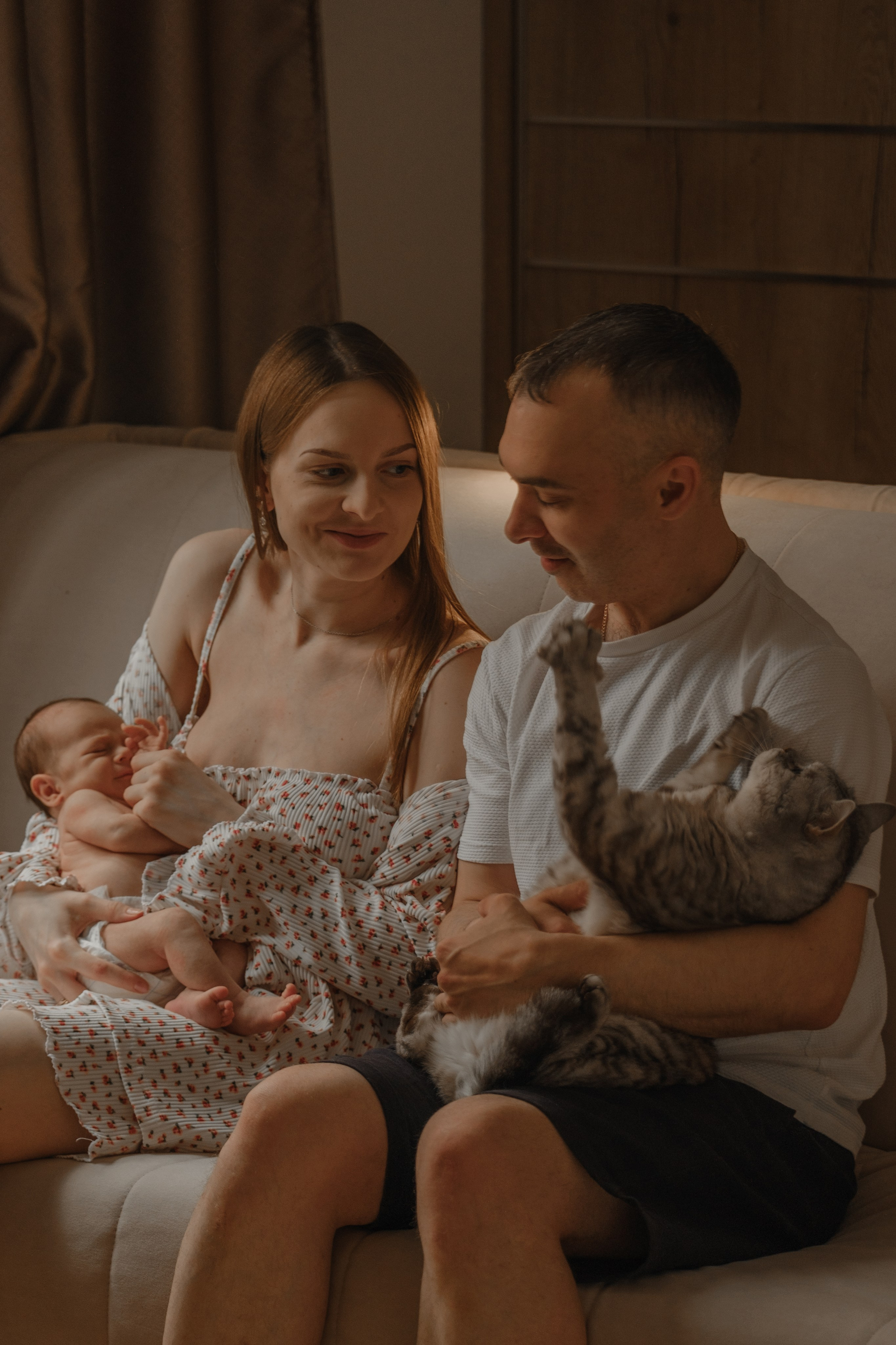 Первые месяцы с малышом. Фотограф в Тарусе Серпухове Москве Рина Дукежанова