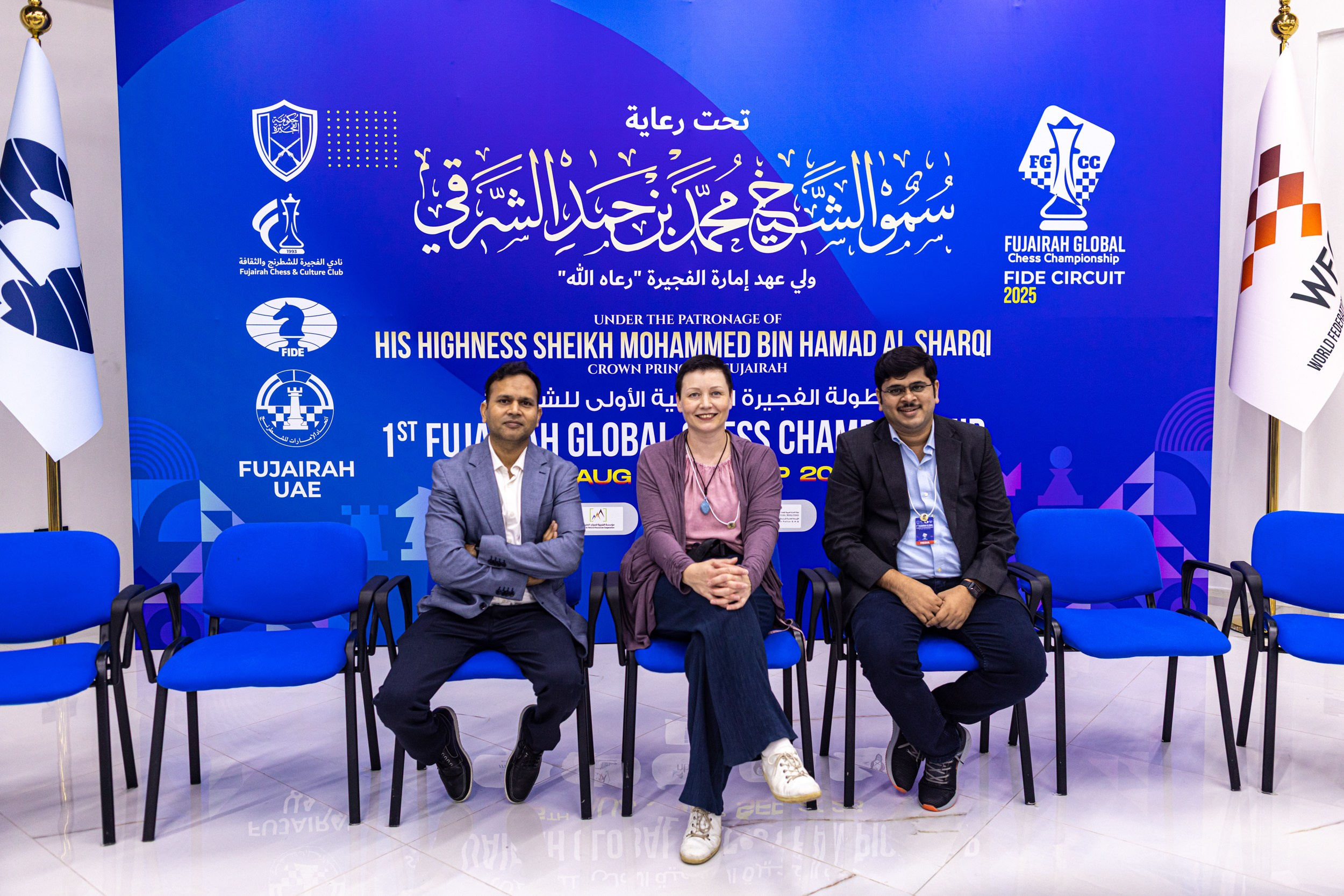 2025.08.29 1st. FUJAIRAH GLOBAL Chess Championship — Round6. Фотограф Анна Штурман (репортажная съёмка любых событий и мероприятий) Anna Shtourman photographer