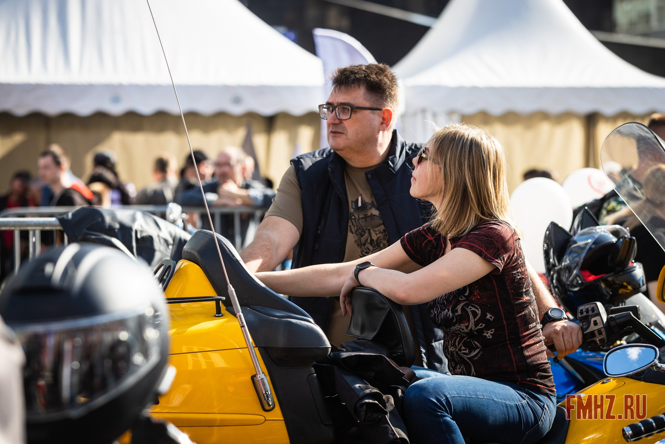 Закрытие Мотосезона 2023 на проспекте Академика Сахарова. Фотограф Владимир Охрименко