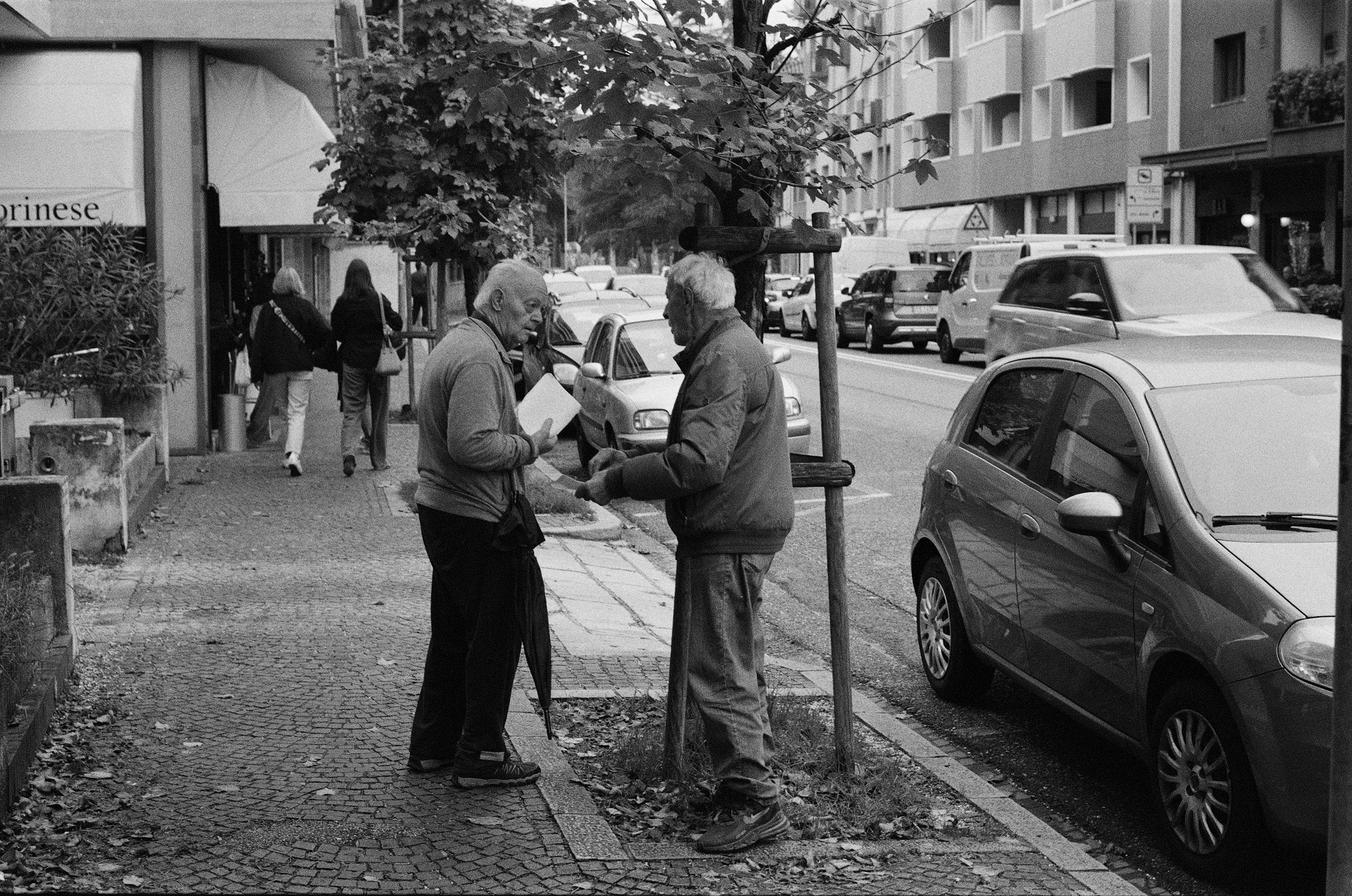 A gastrotourist. Udine (Northern Italy)