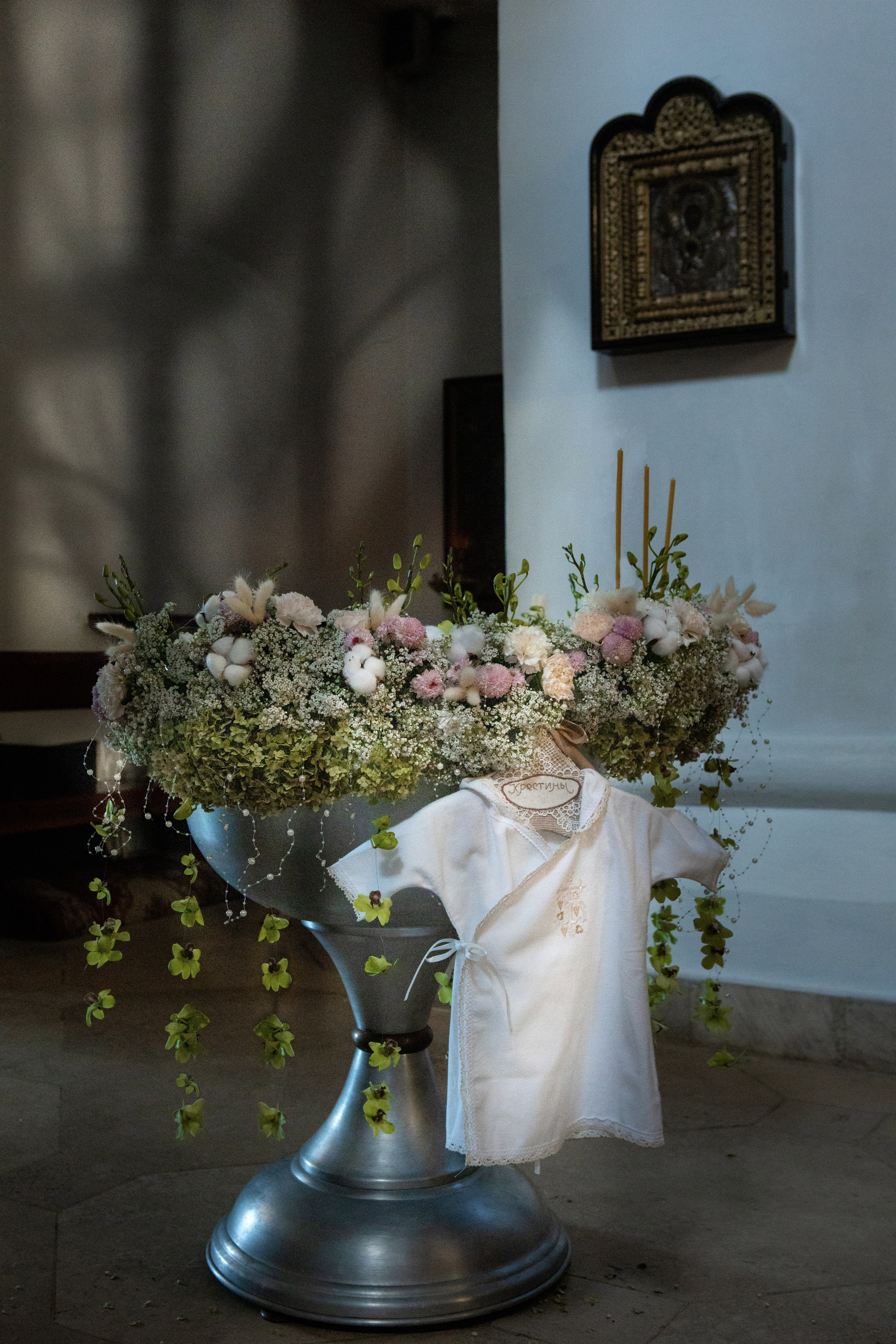 Купель. Фотограф на крестины