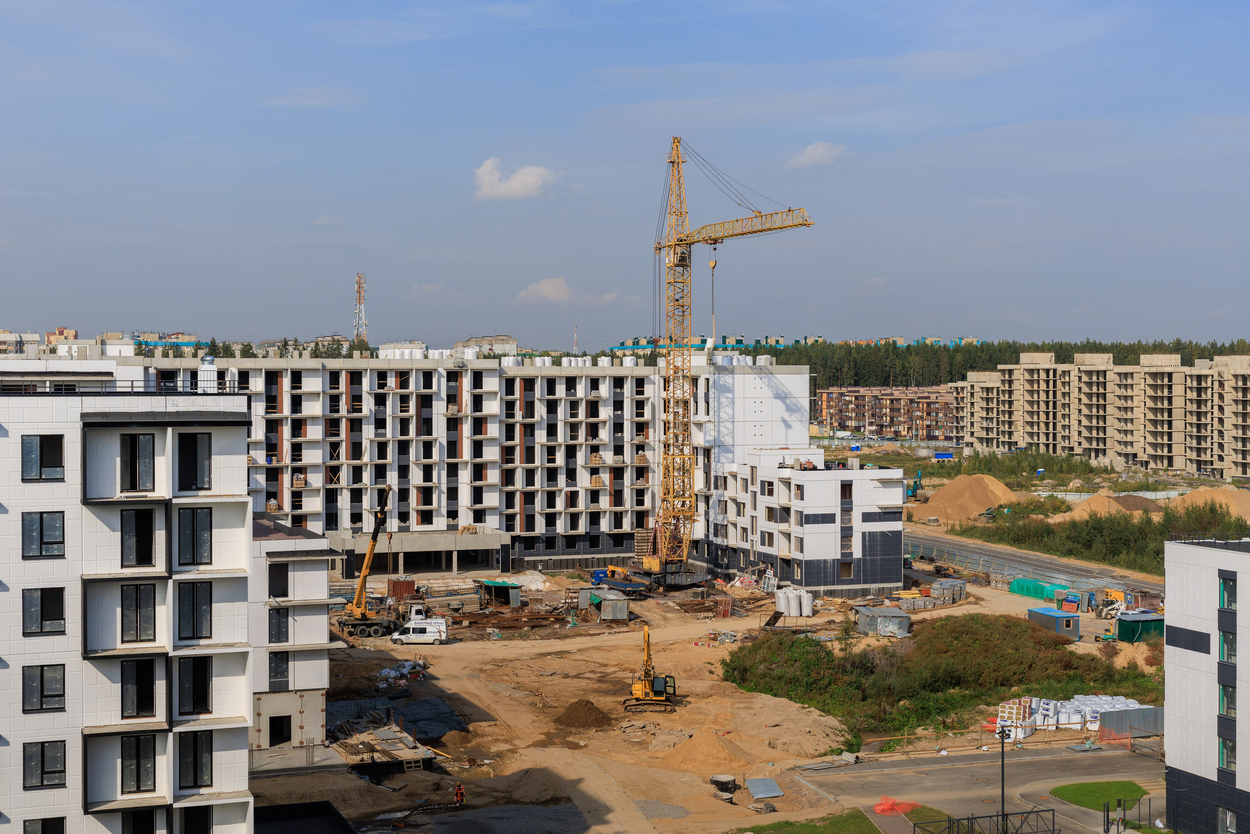 Архитектурная и репортажная фотосъёмка для застройщика