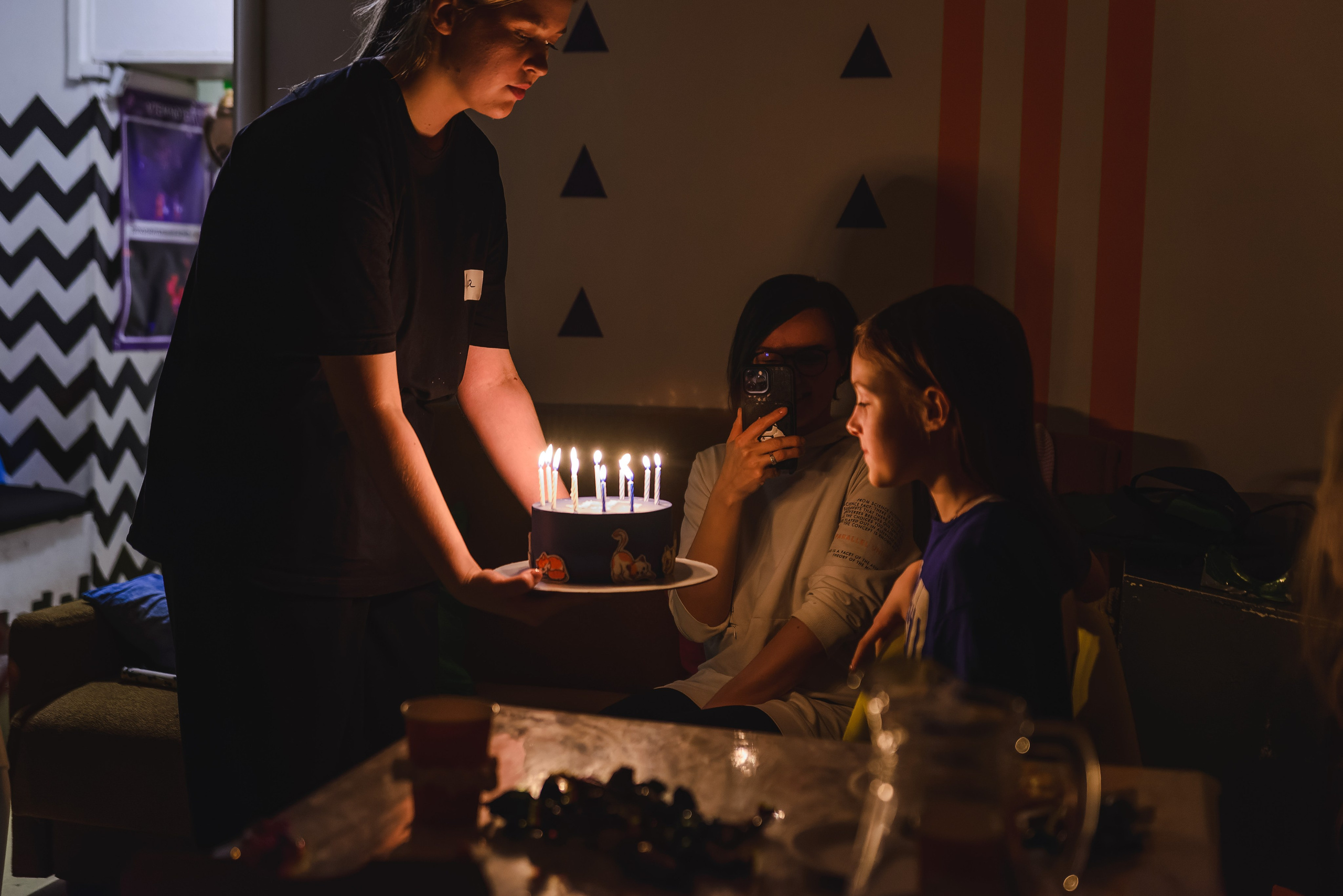 День рождения с квестом «Прятки в темноте». Портретный и репортажный фотограф в Санкт-Петербурге