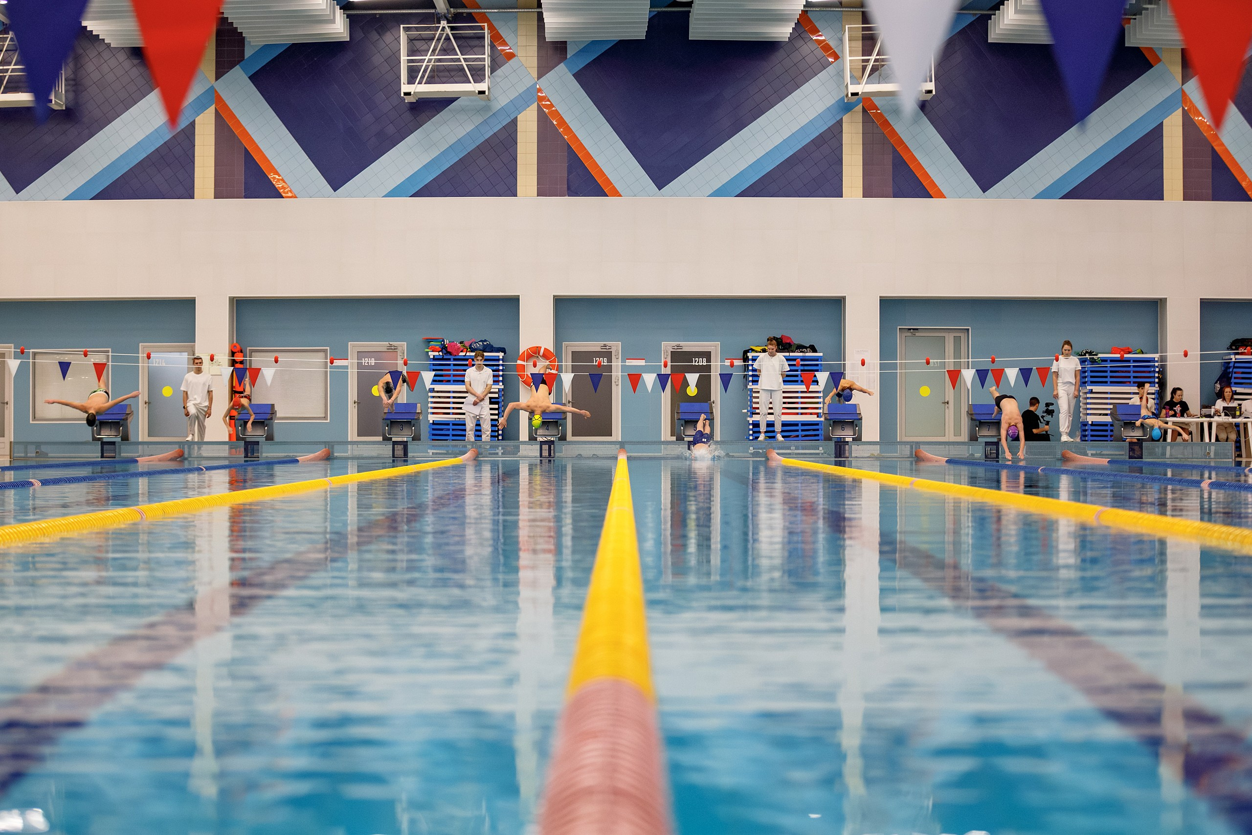 Фотосъемка съемка соревнований по плаванию