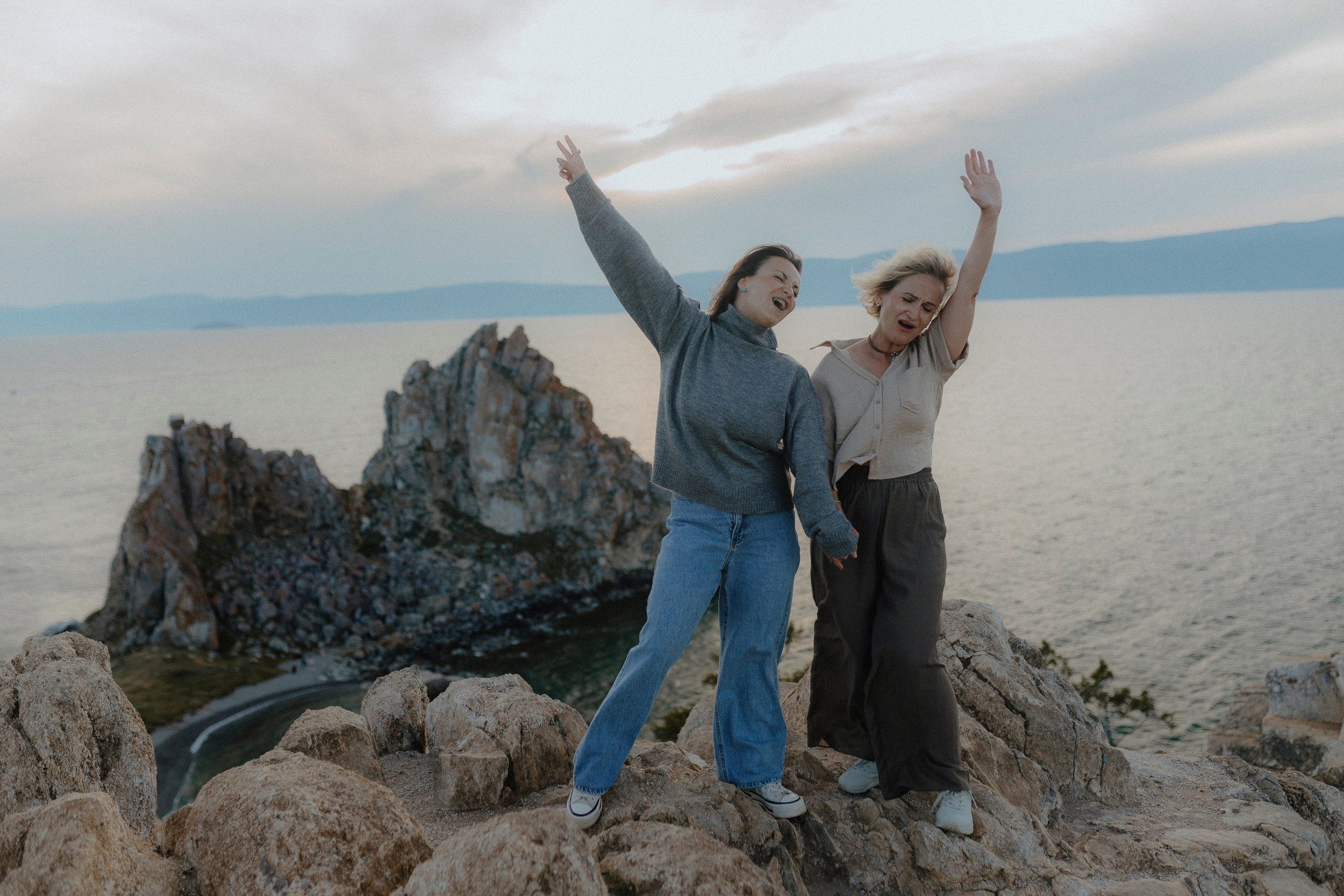 Анна и Натали. Фотограф Ольхон/ Индия, Регина