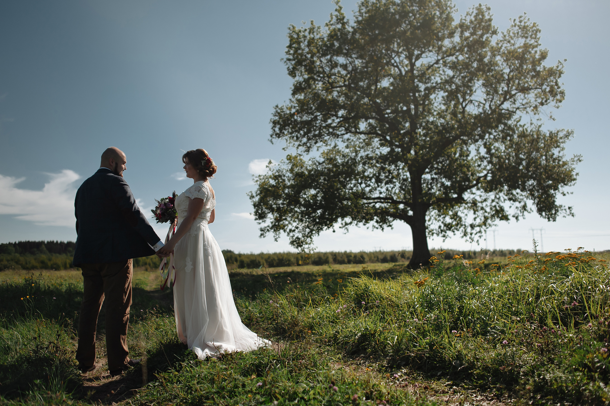 Денис + Полина. Свадебный и семейный фотограф в Сергиевом Посаде, Москве и Московской