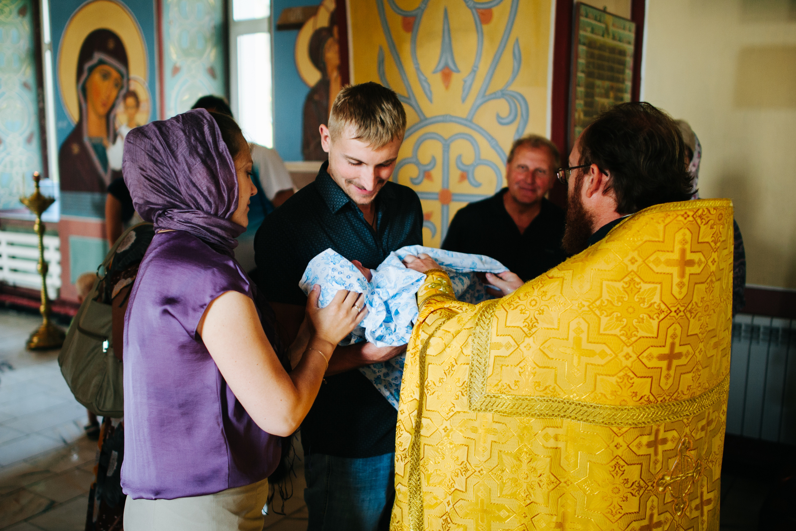Крестины Глеба. Свадебный и семейный фотограф в Сергиевом Посаде, Москве и Московской