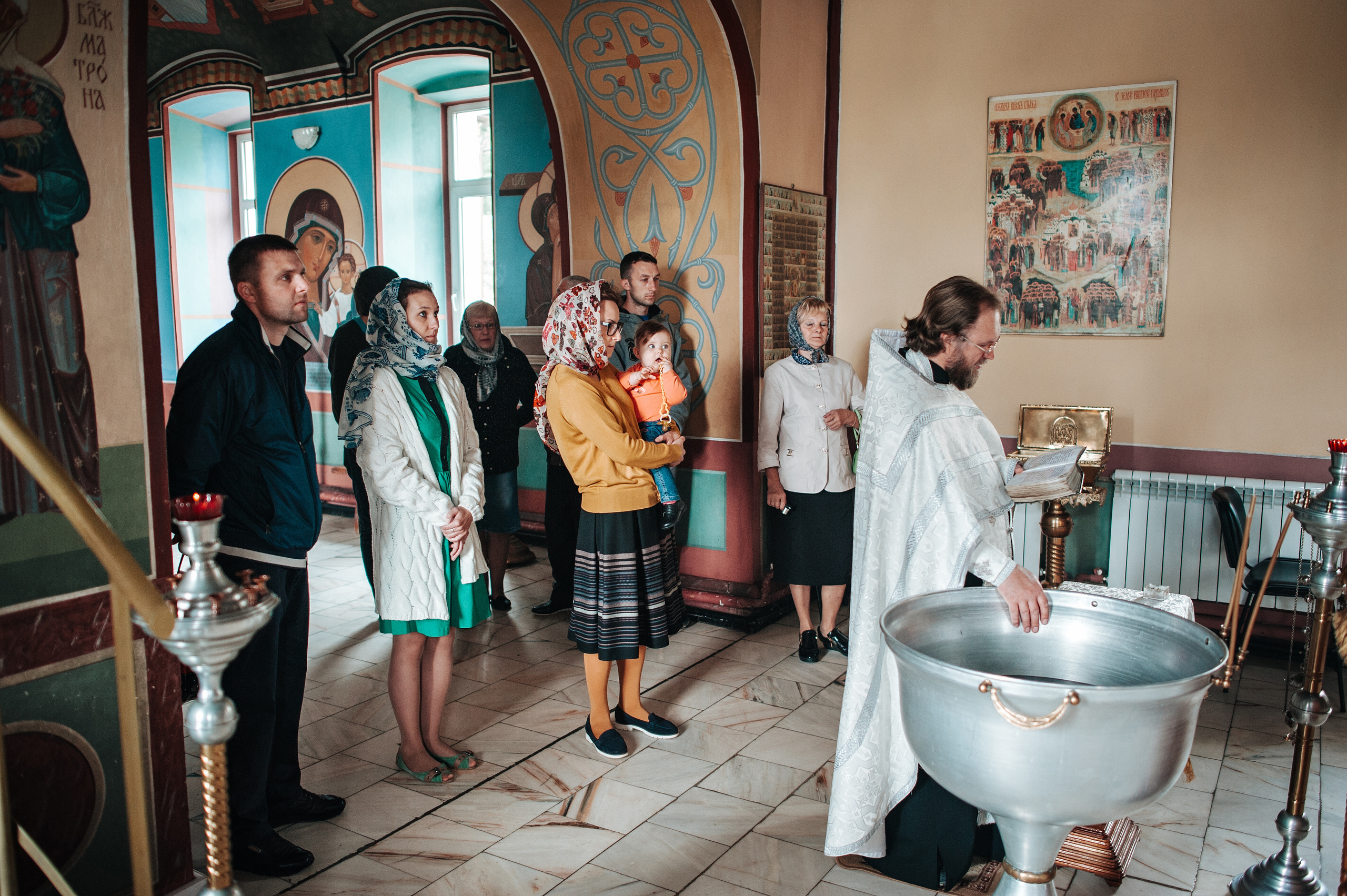 Крестины Софии. Свадебный и семейный фотограф в Сергиевом Посаде, Москве и Московской