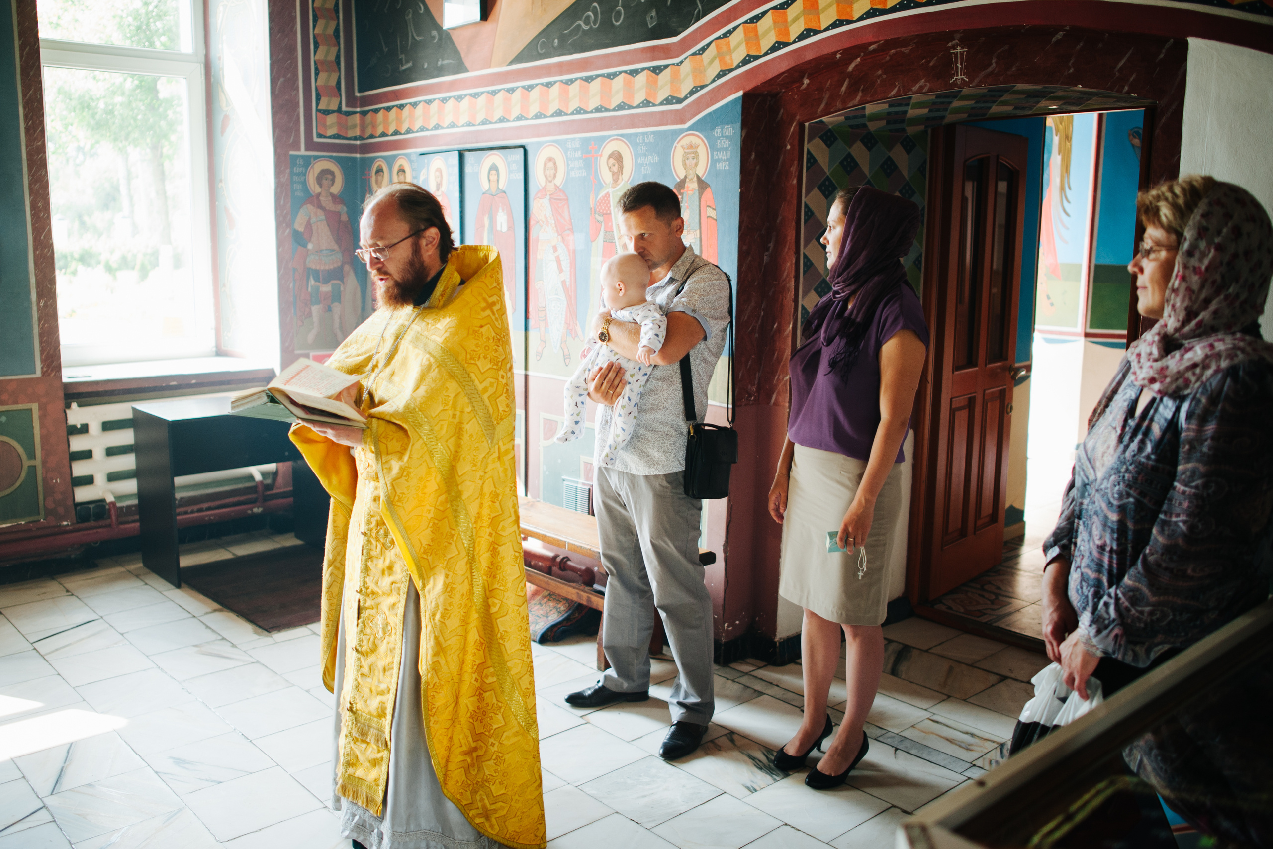 Крестины Глеба. Свадебный и семейный фотограф в Сергиевом Посаде, Москве и Московской
