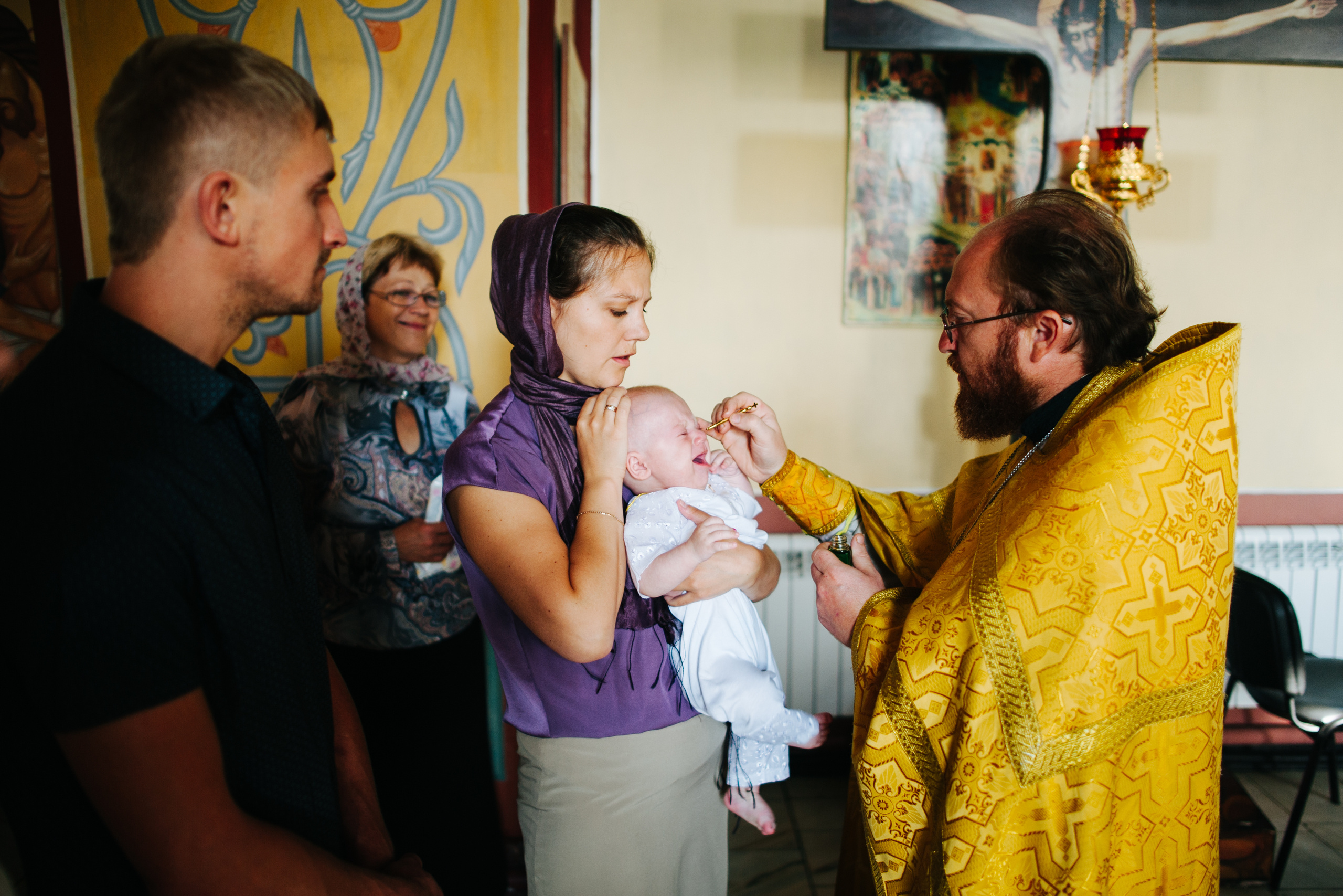 Крестины Глеба. Свадебный и семейный фотограф в Сергиевом Посаде, Москве и Московской