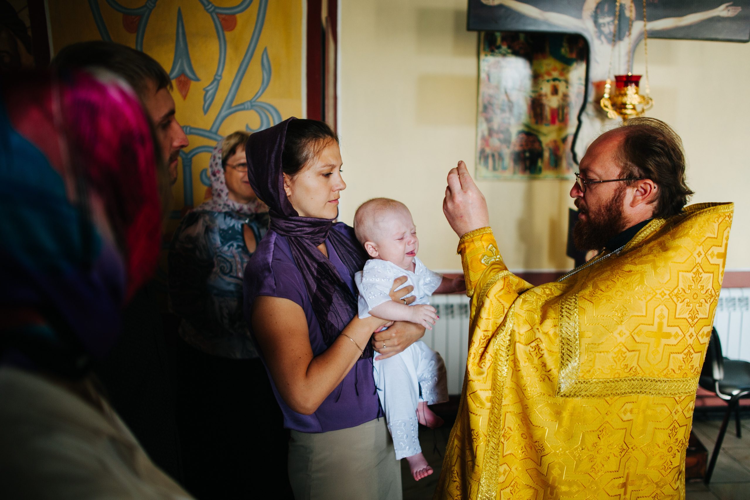 Крестины Глеба. Свадебный и семейный фотограф в Сергиевом Посаде, Москве и Московской