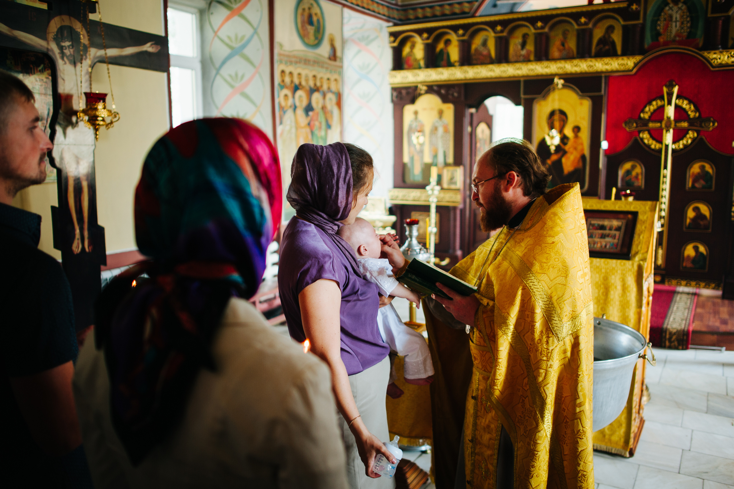 Крестины Глеба. Свадебный и семейный фотограф в Сергиевом Посаде, Москве и Московской