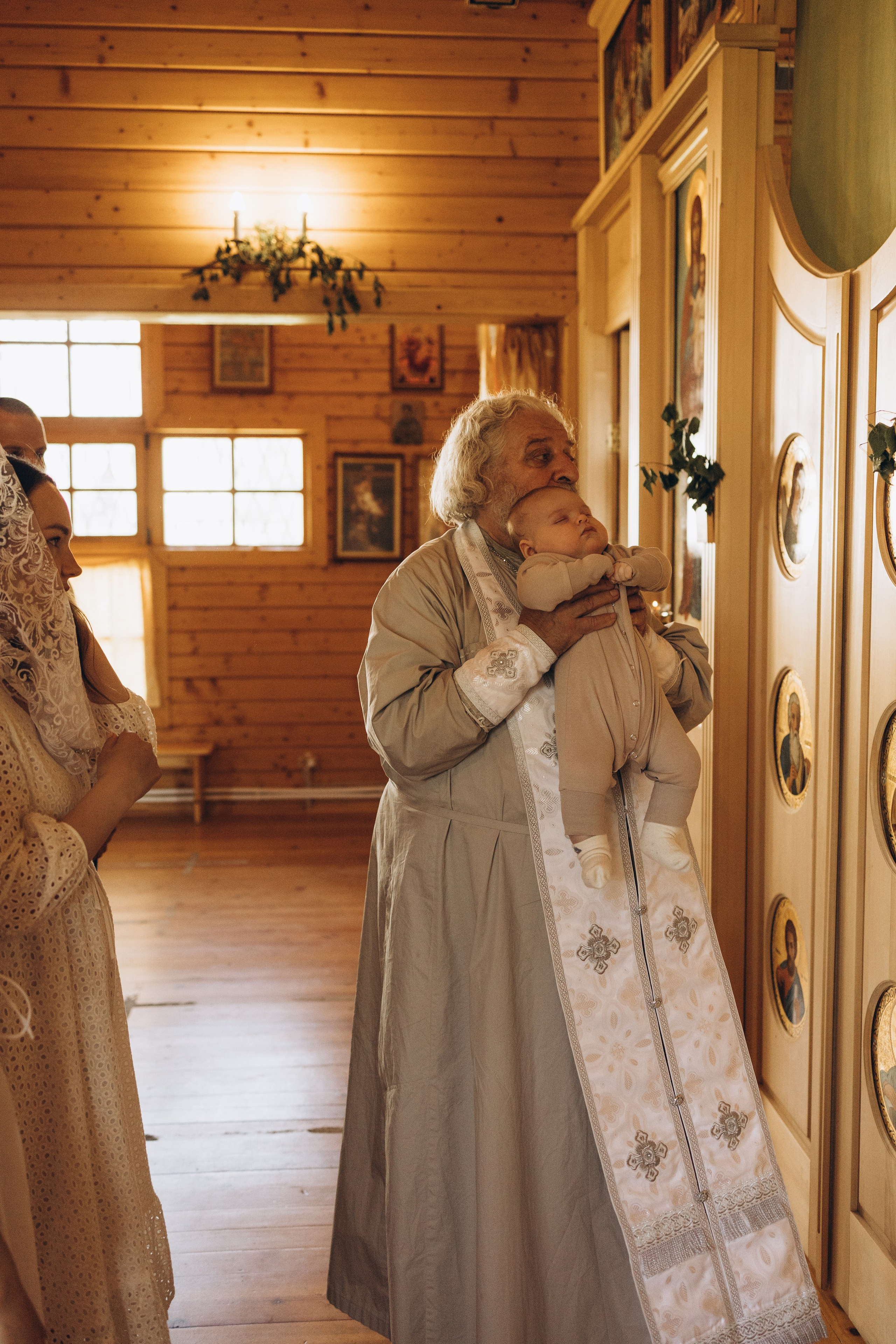 Крещение Егора. Семейный фотограф в Москве Виктория Ястребинская