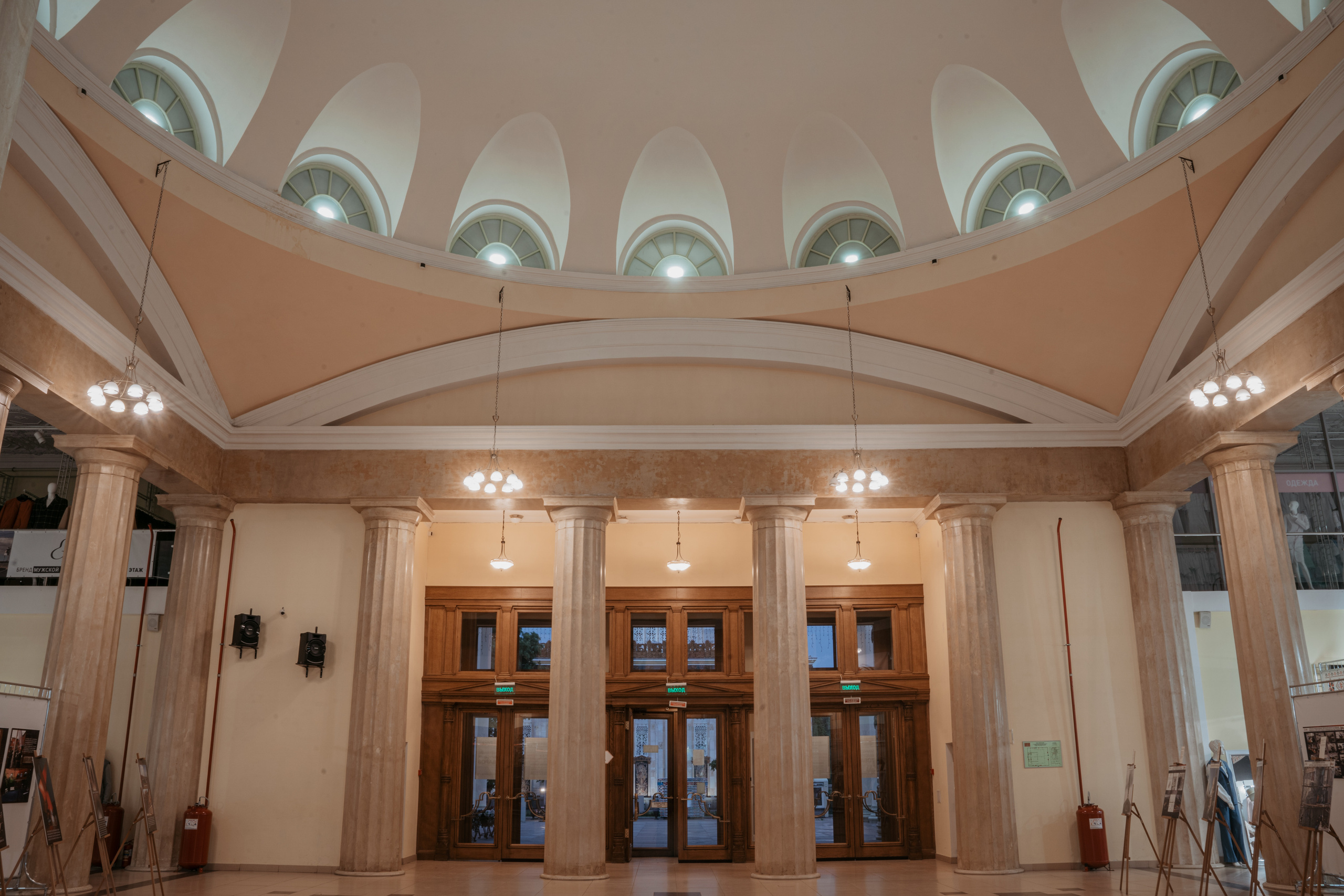 архитектурная съемка павильона Беларусь на ВДНХ