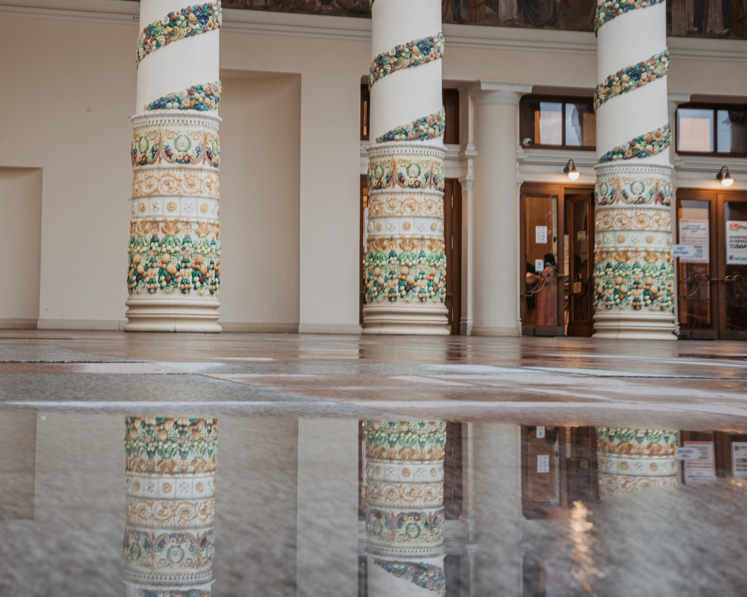 архитектурная съемка павильона Беларусь на ВДНХ